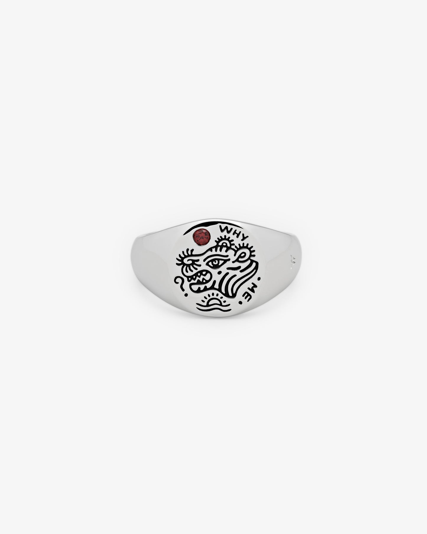 Why Me Ring Garnet