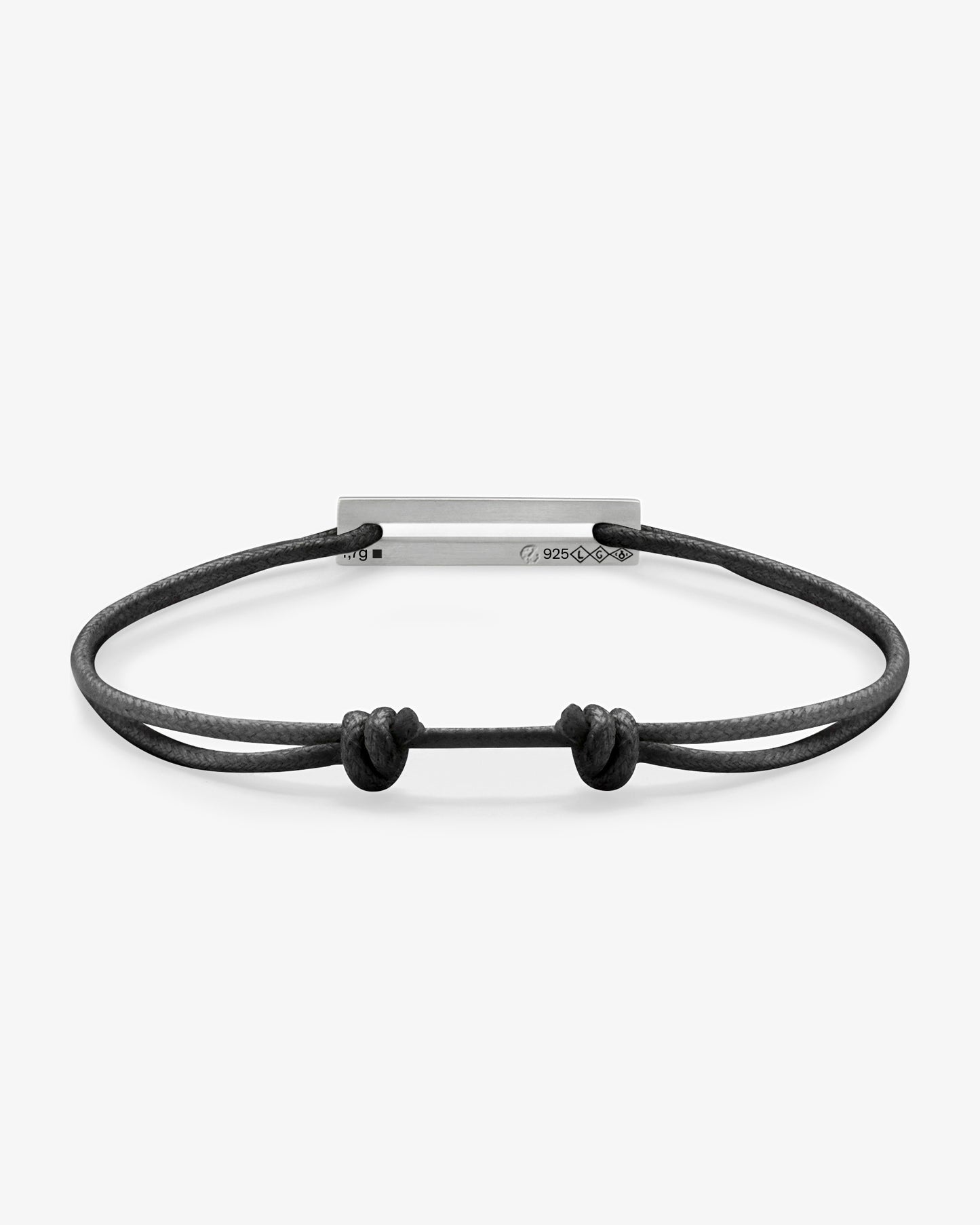 1.7g Black Cord Bracelet