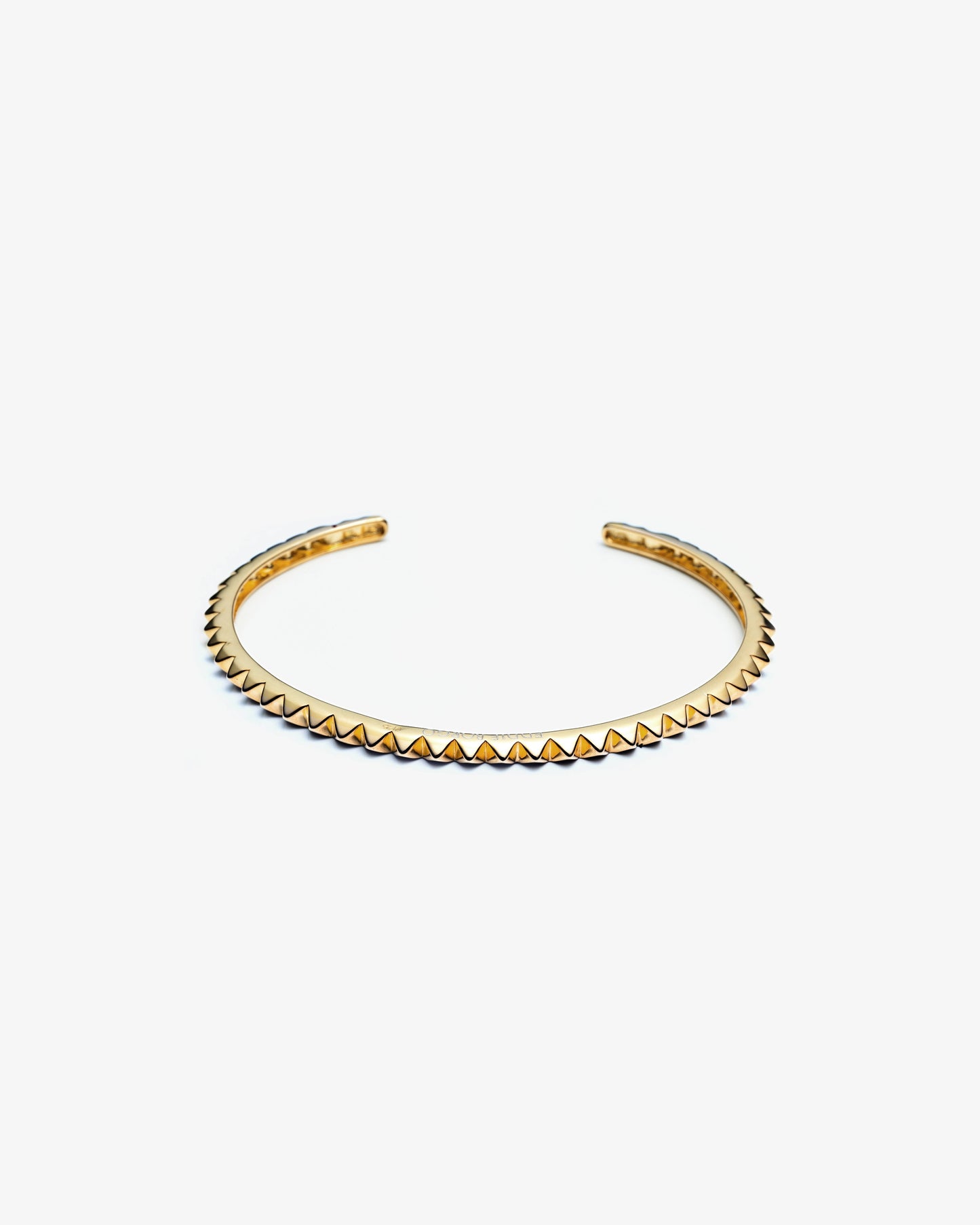 Eddie Borgo Thin Pyramid Cuff Bracelet