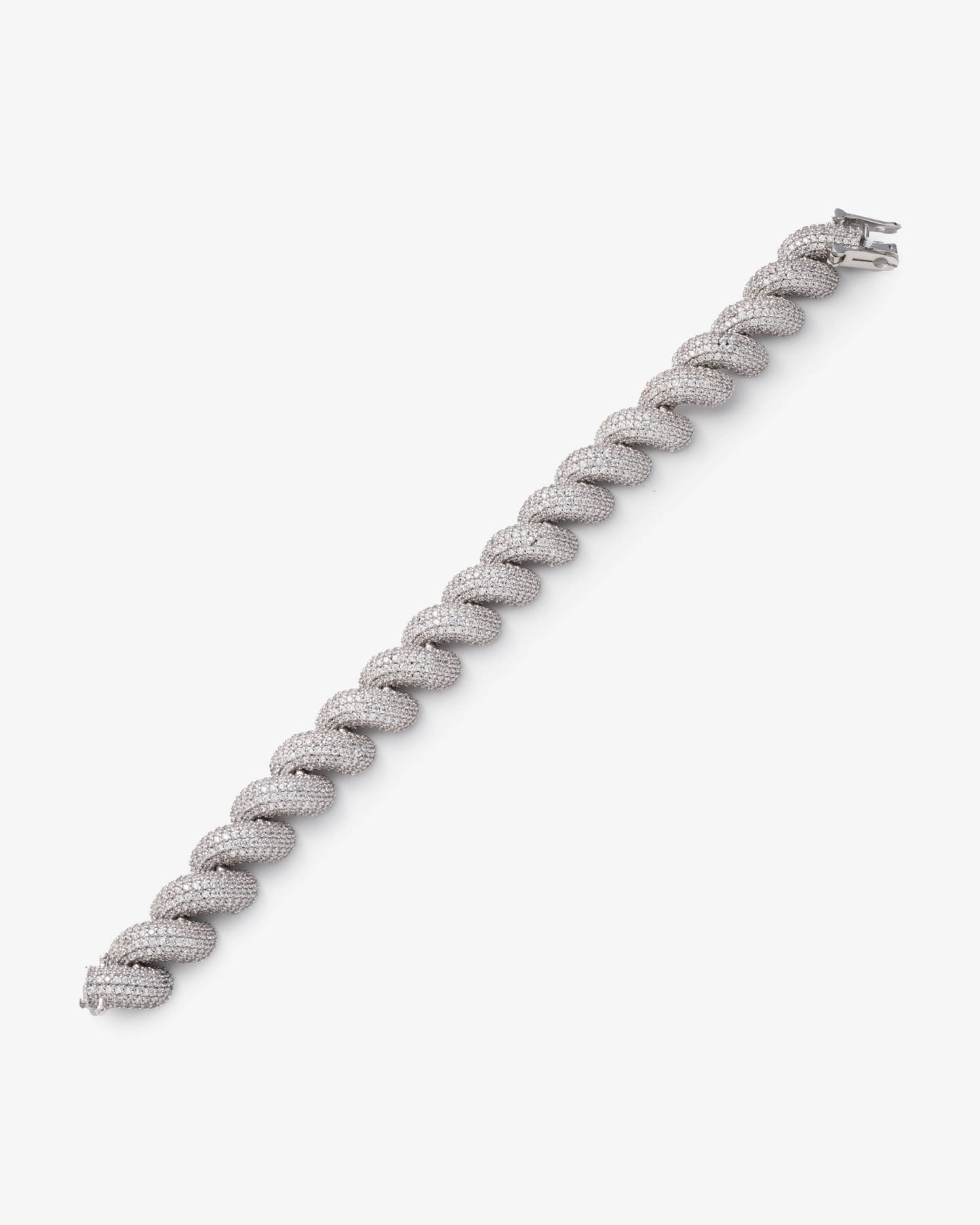 Eddie Borgo Torsade Pavé Bracelet
