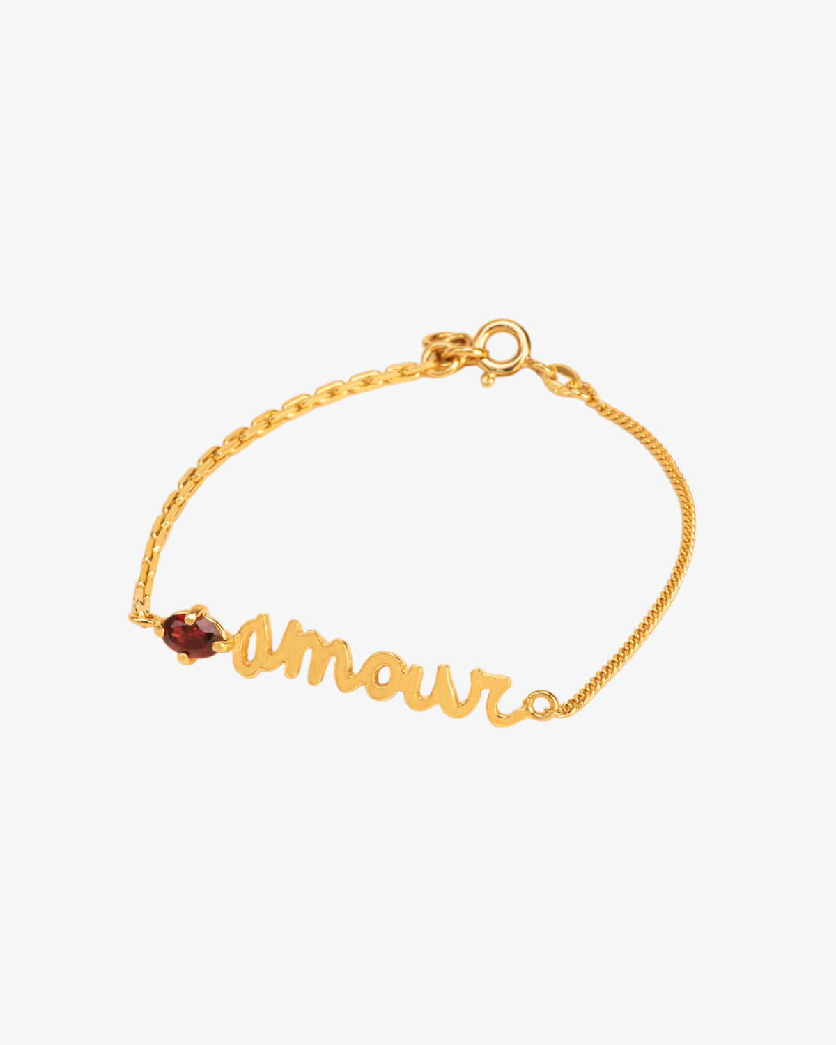 Wouters & Hendrix Amour Garnet Bracelet