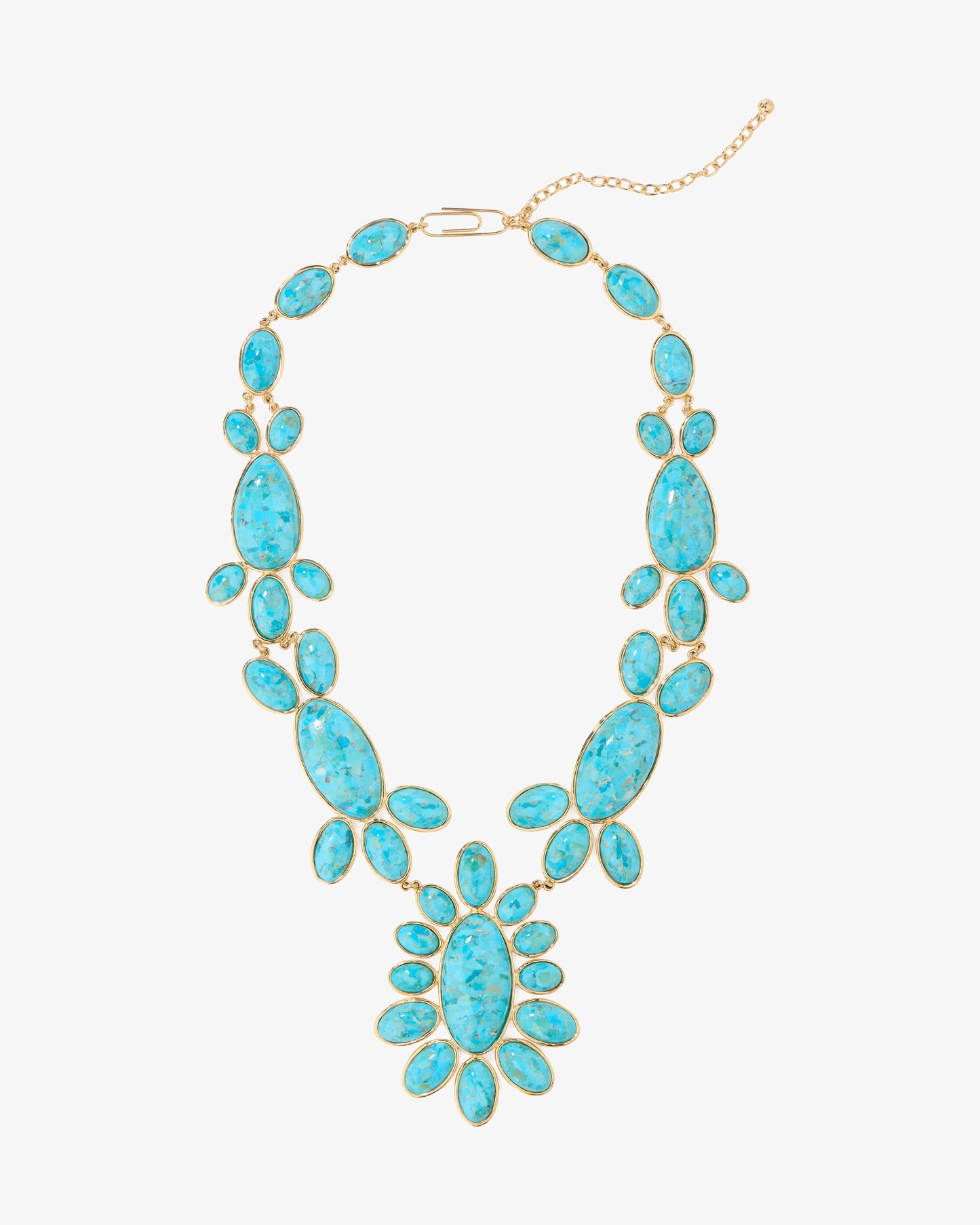 Aurelie Bidermann Cherokee Turquoise Necklace