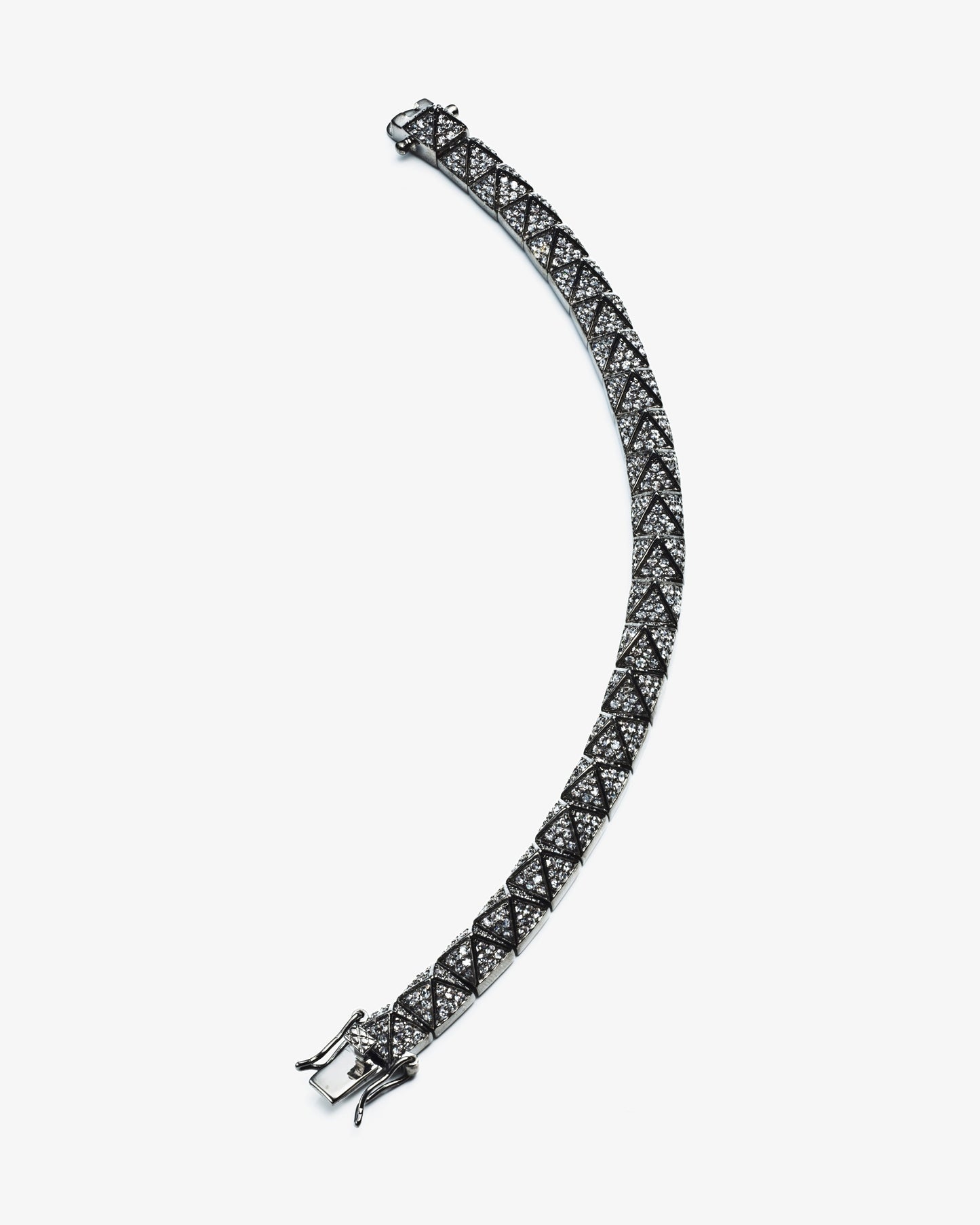 Eddie Borgo Pavé Pyramid Bracelet