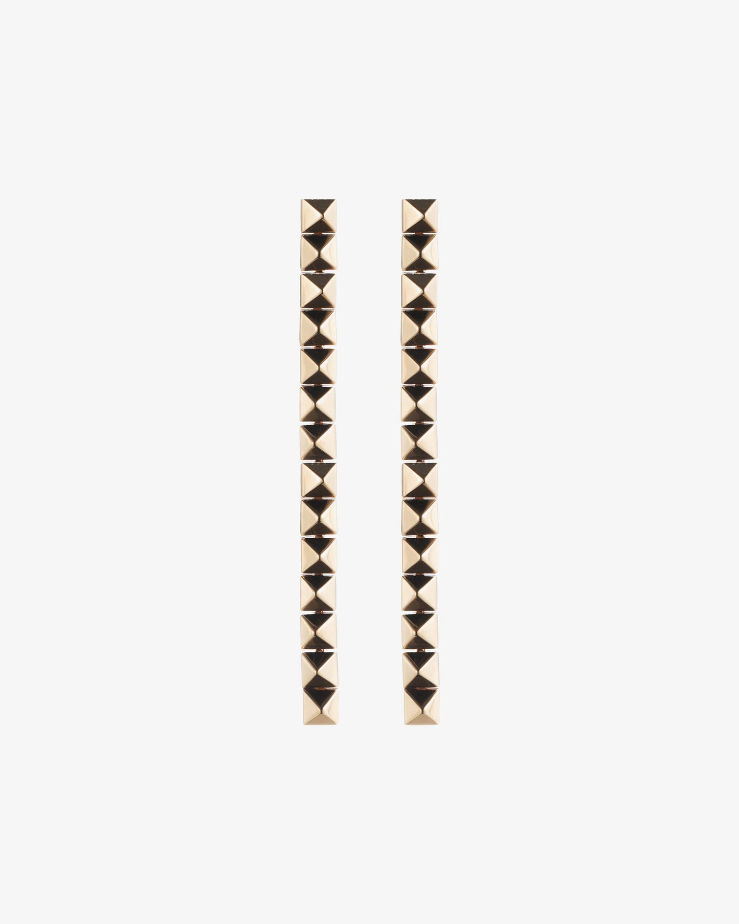 Eddie Borgo Pyramid Drop Earrings