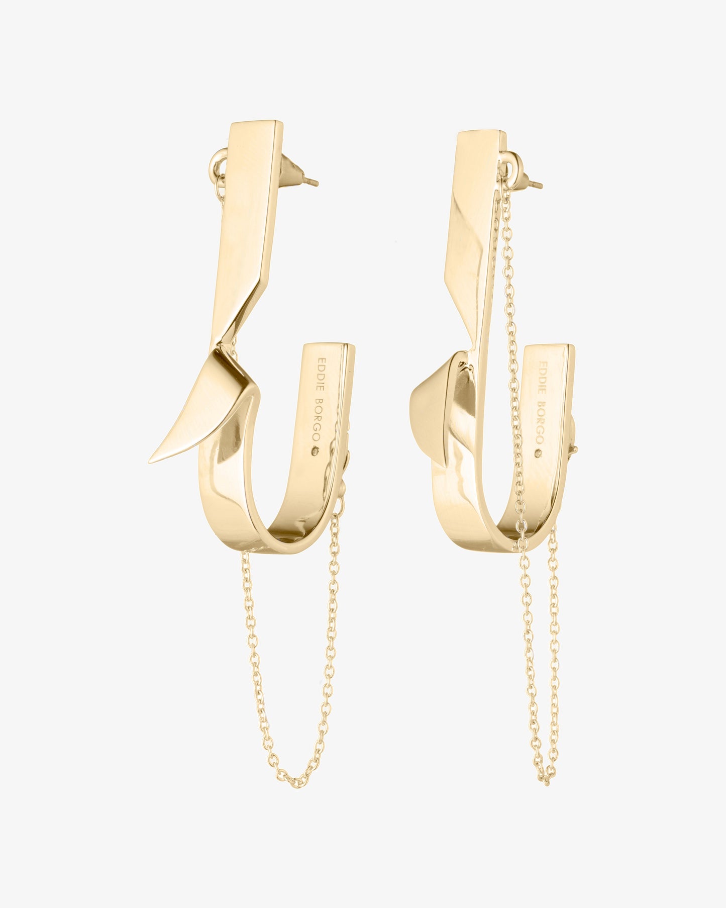 Eddie Borgo Folded Earrings