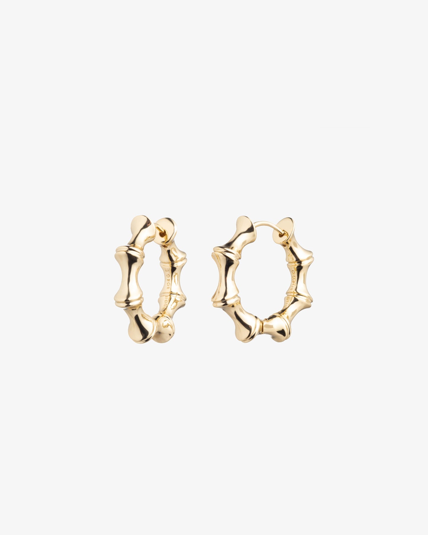 Eddie Borgo Bambu Hoop Earrings