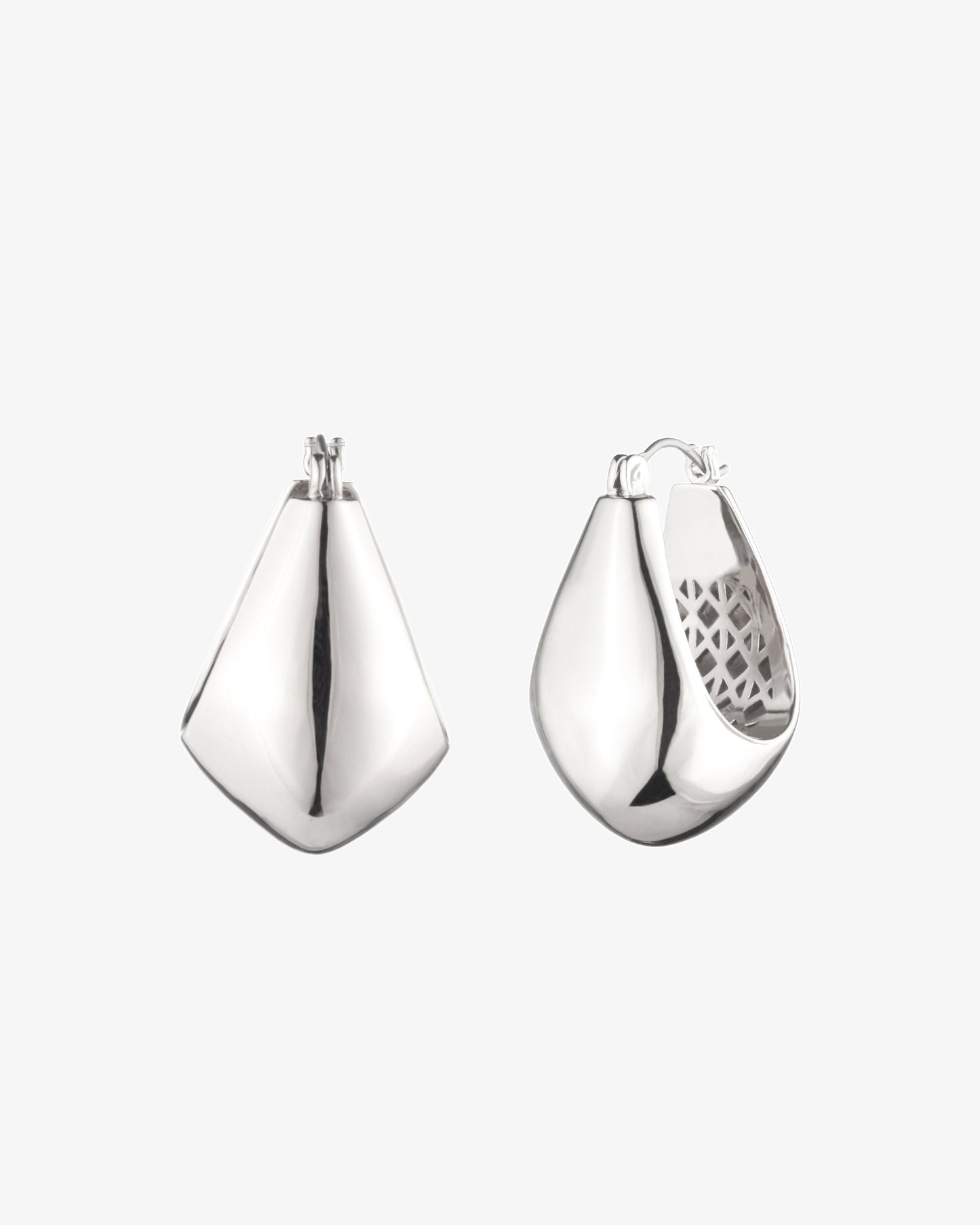 Eddie Borgo Teardrop Hoop Earrings