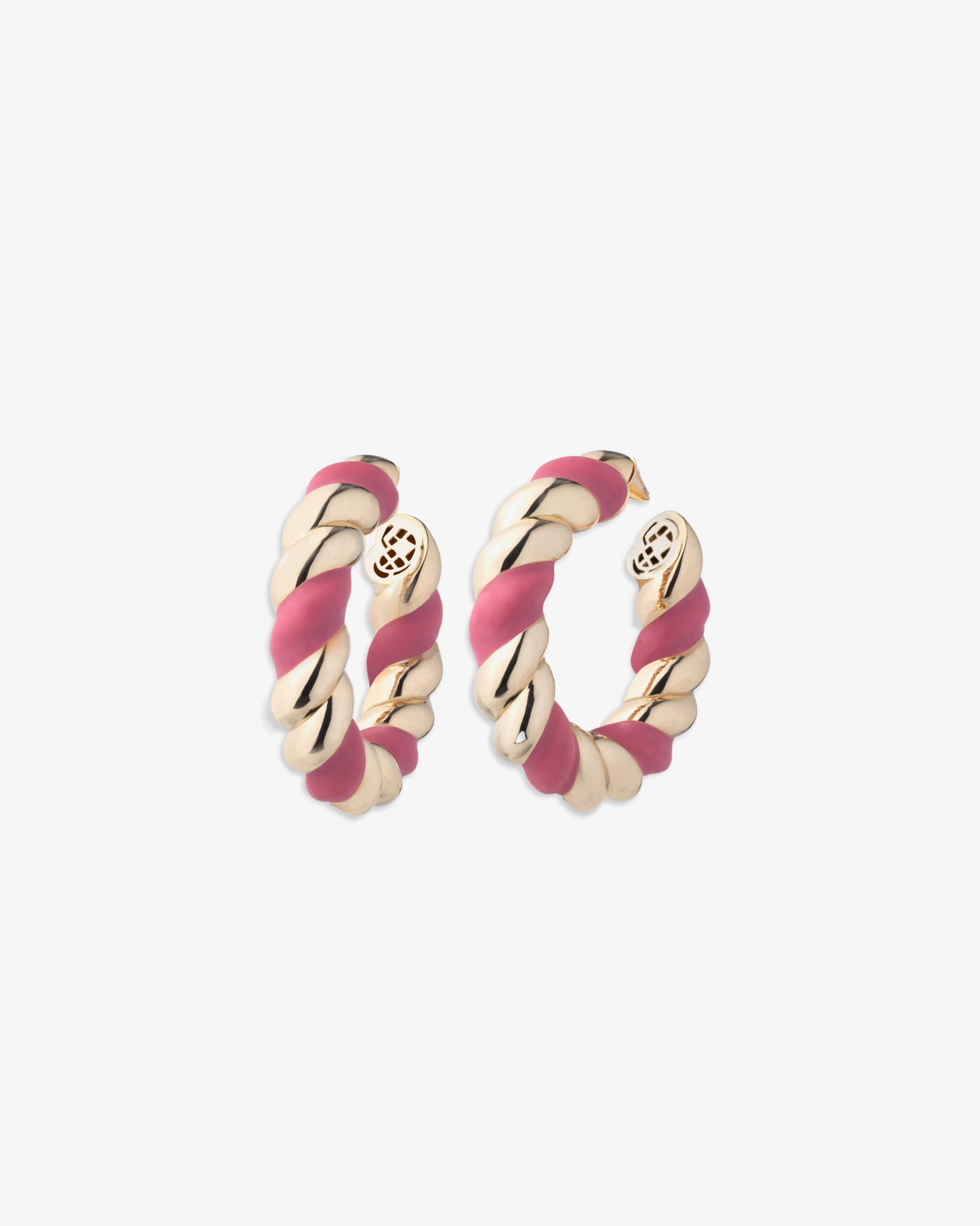Eddie Borgo Torsade Hoop Earrings