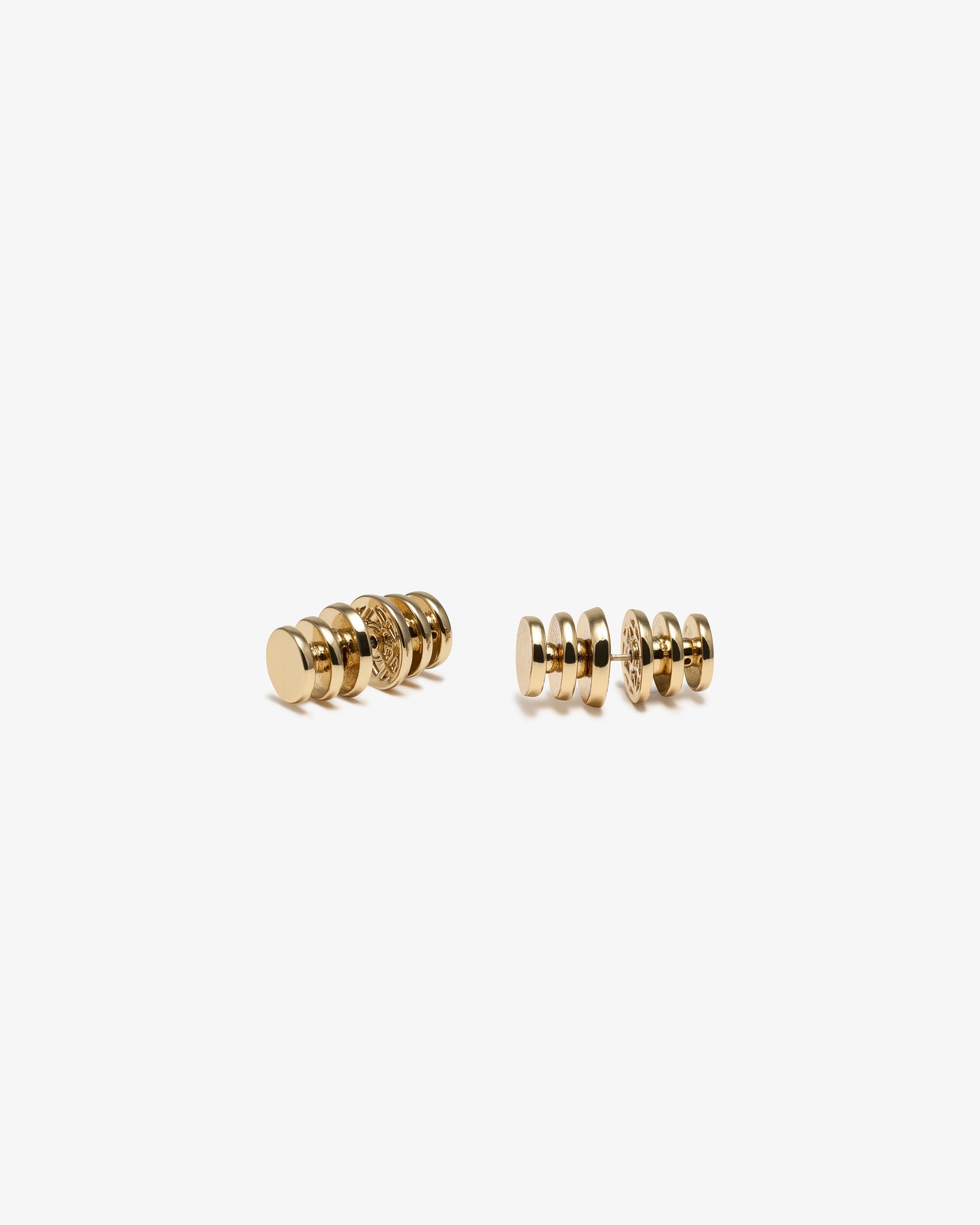 Eddie Borgo Step Stud Earrings