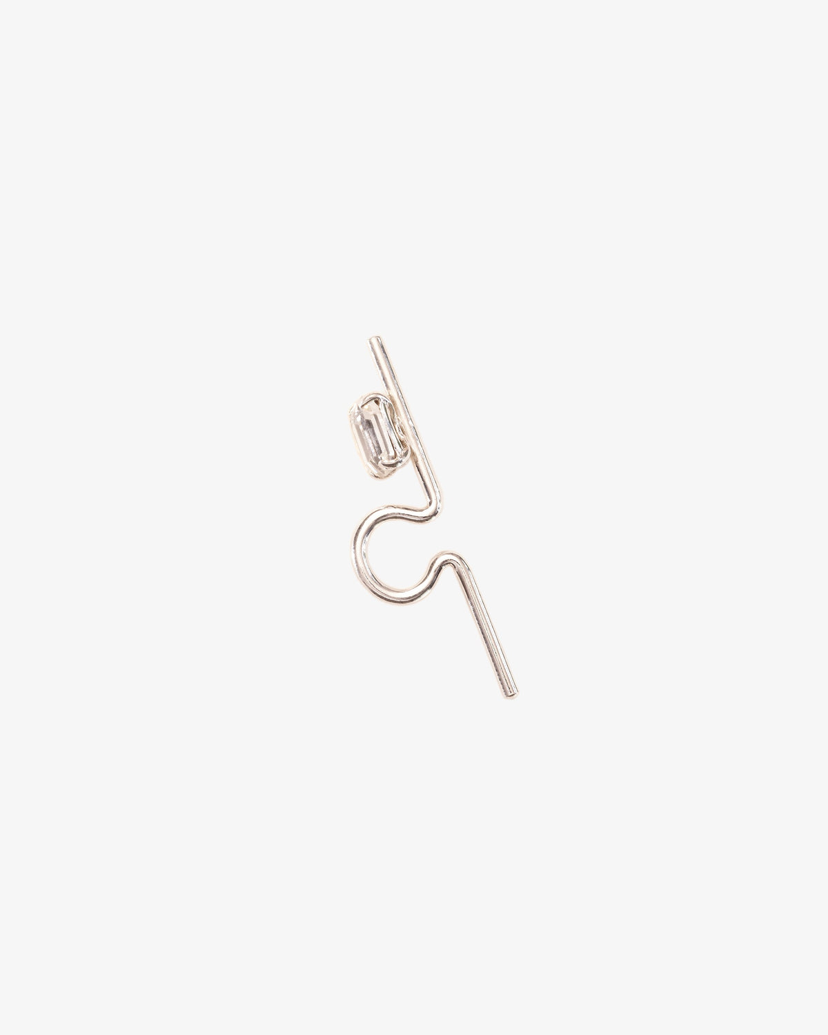 Wouters & Hendrix Crystal T-Lock Ear Cuff, side view
