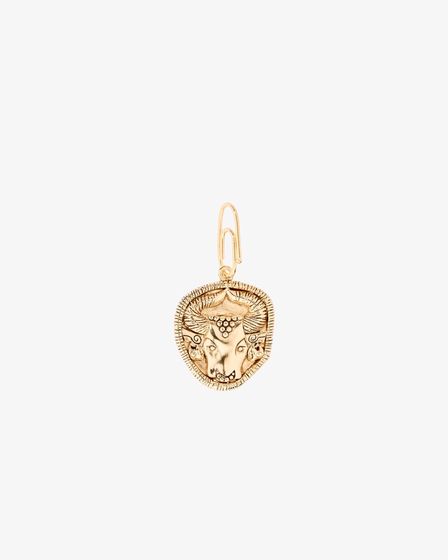 Aurelie Bidermann Taurus Zodiac Charm