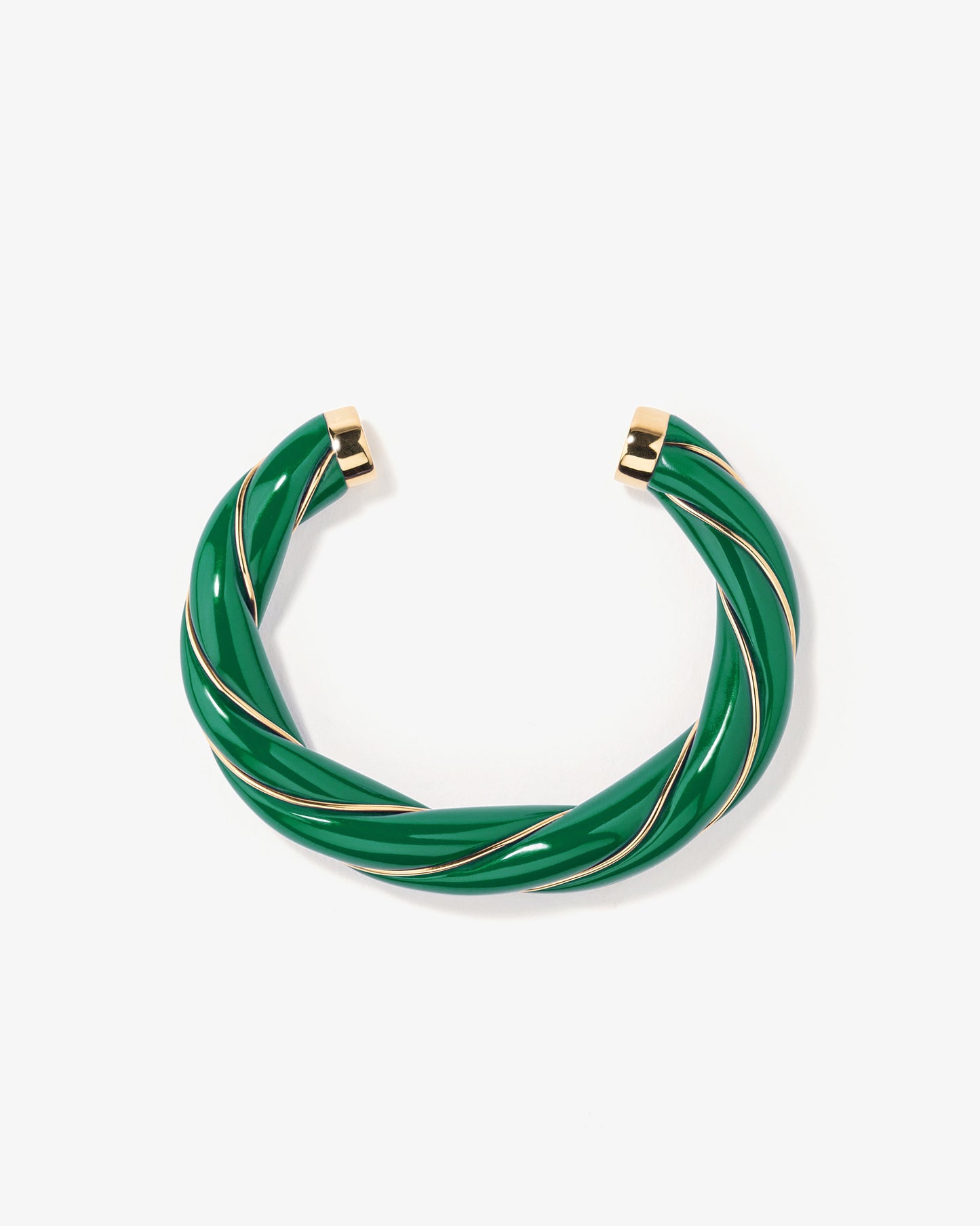 Aurelie Bidermann Emerald Green Diana Bracelet
