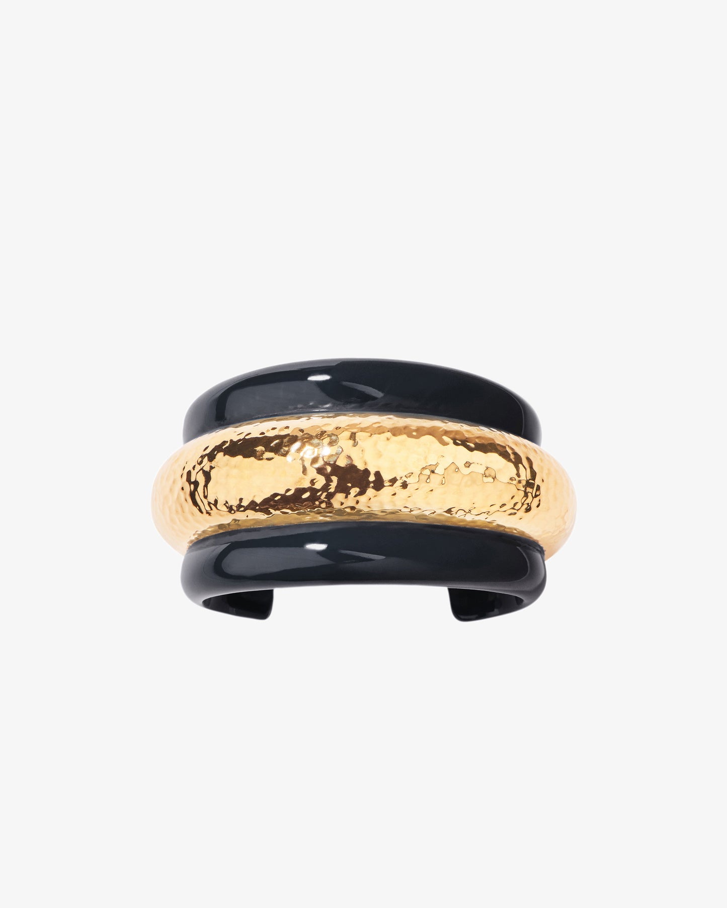 Aurelie Bidermann Black Nazca Cuff Bracelet