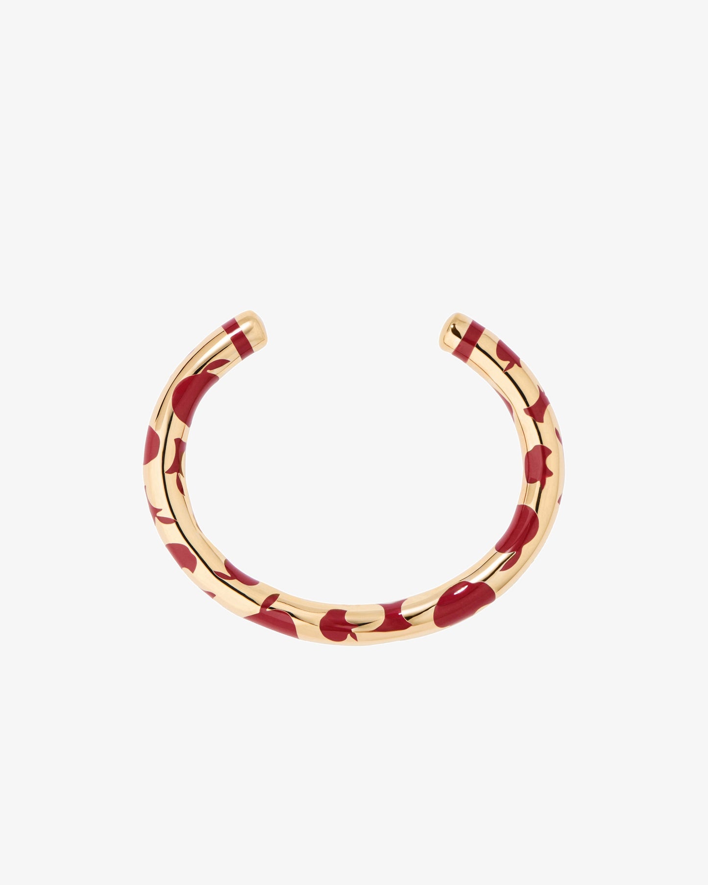 Aurelie Bidermann Burgundy Apple Positano Bracelet