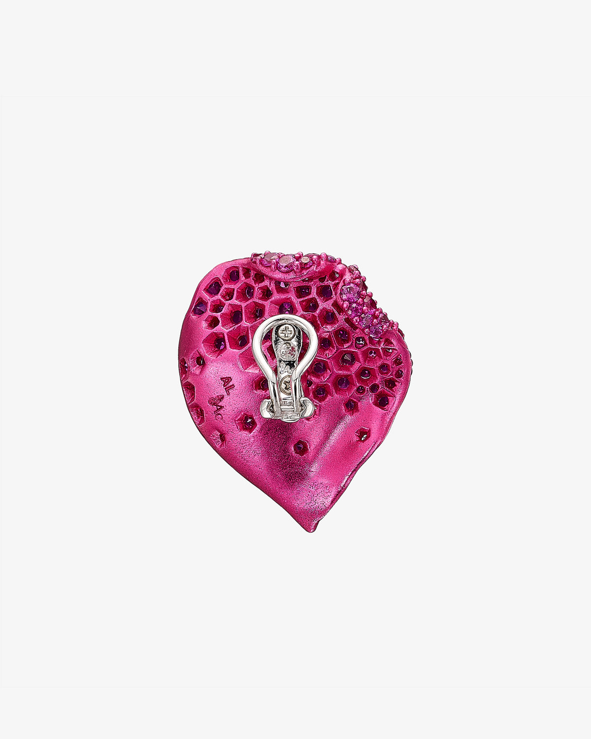 Anabela Chan Fuchsia Rosa Petal Earrings