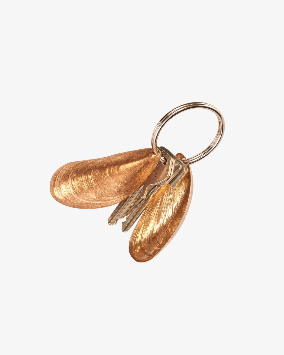 Wouters & Hendrix Mussel Key Chain, side view