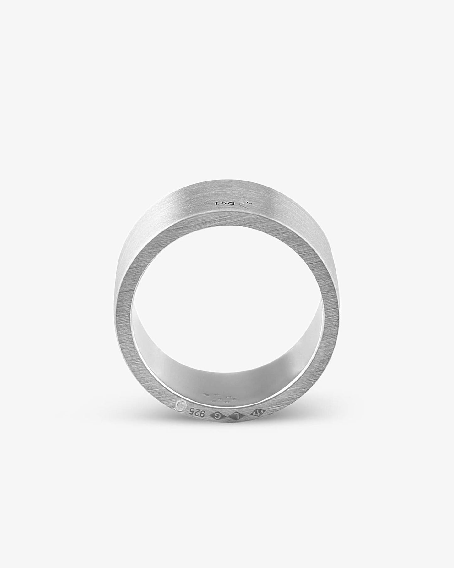 Le gramme 15g brushed ribbon ring