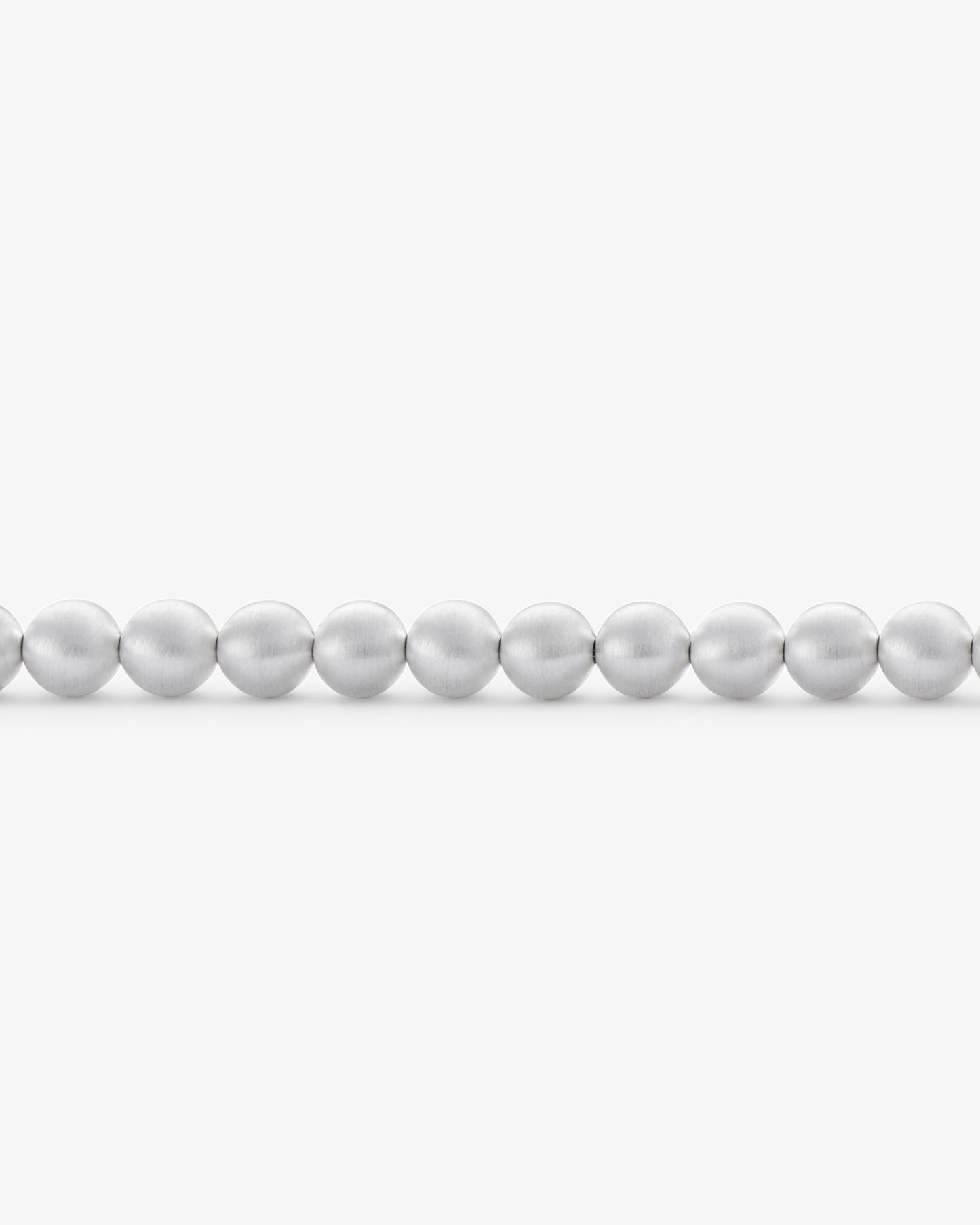 Le gramme 47g brushed beads bracelet