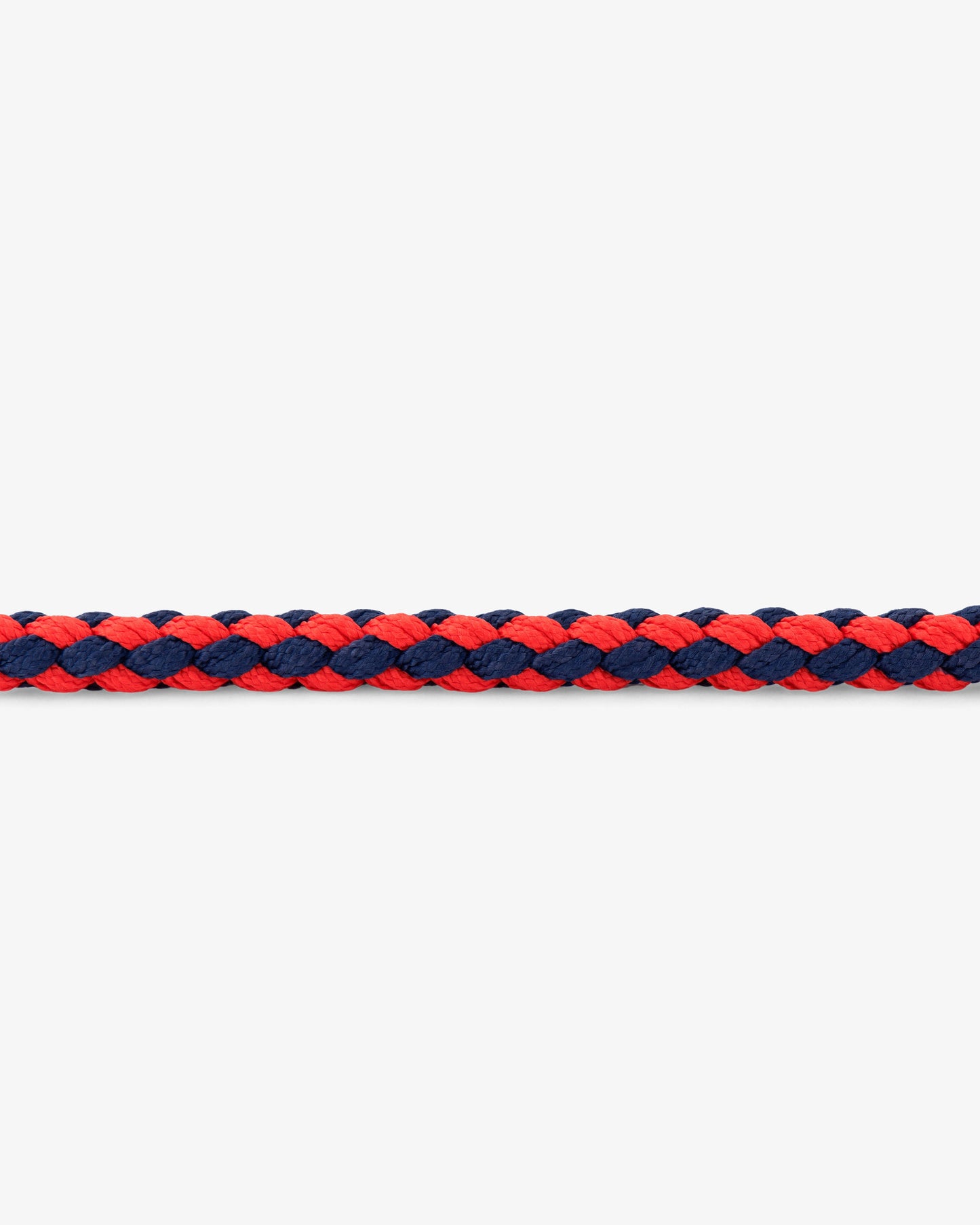 Le gramme 7g brushed red navy blue cable bracelet orlebar brown