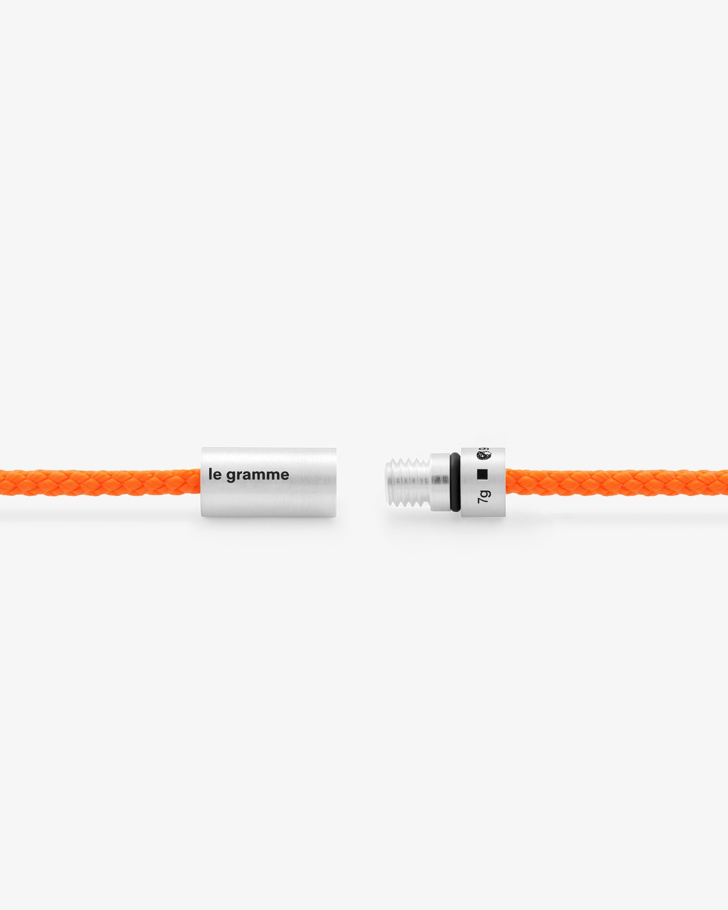 Le gramme 7g brushed orange nato bracelet