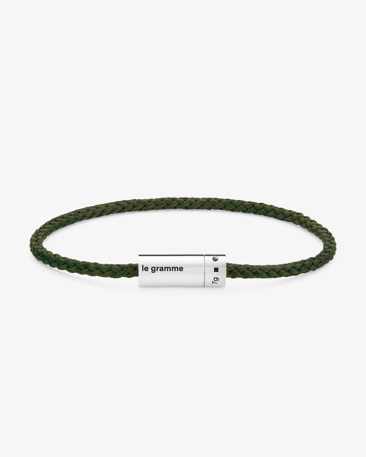 Le gramme 7g polished khaki nato bracelet