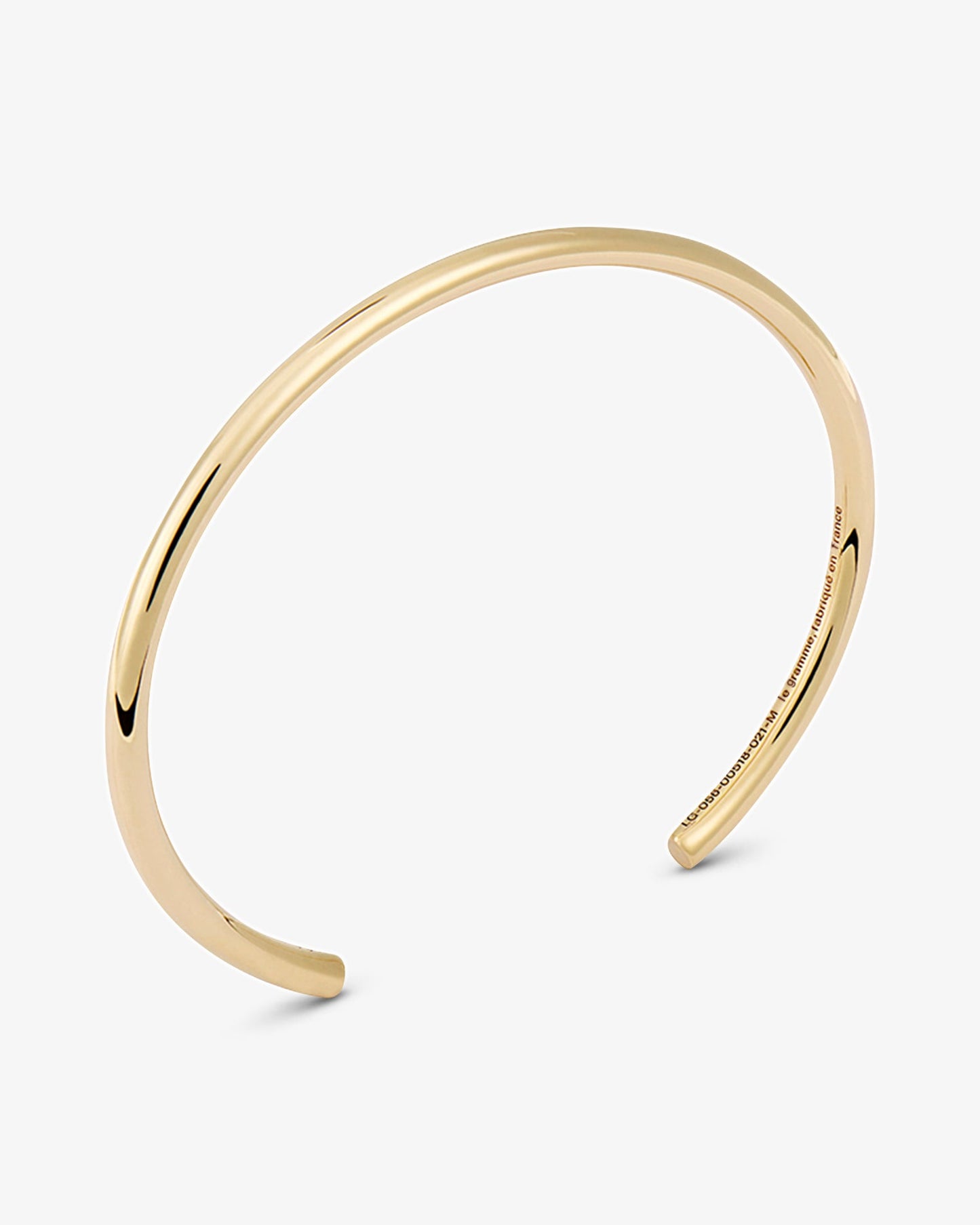 Le gramme 17g polished 18k gold bangle bracelet
