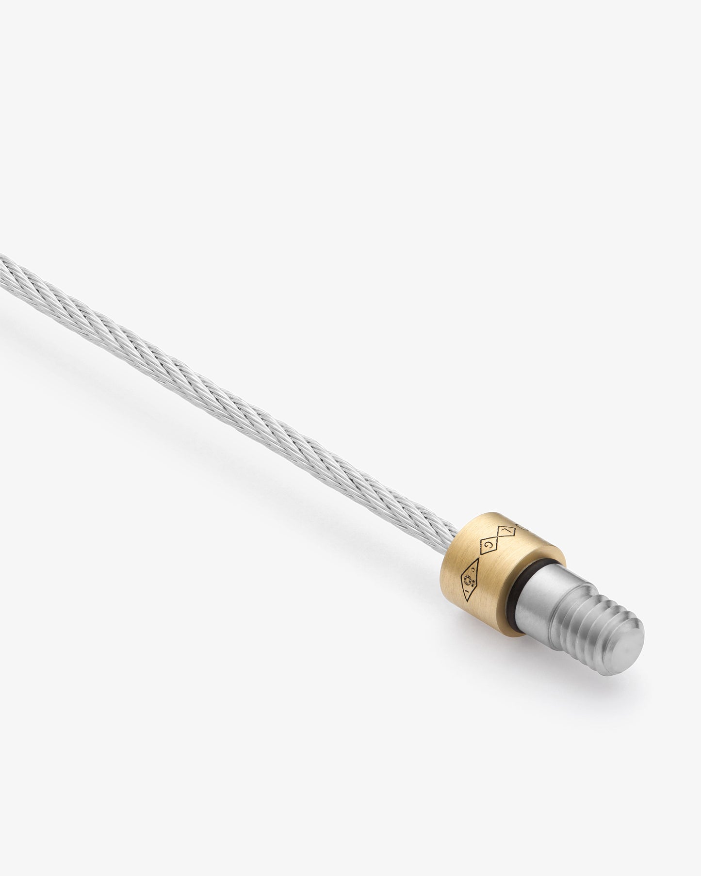 Le gramme 6g punched cable bracelet