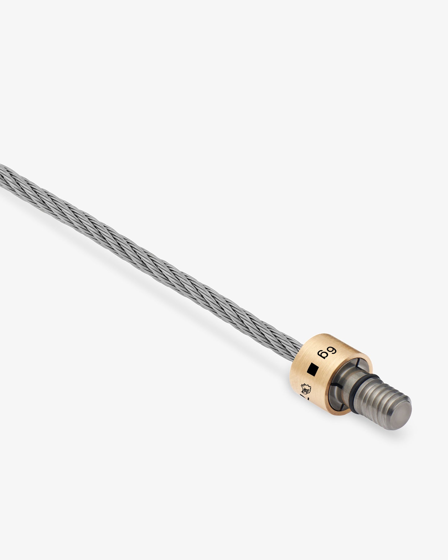 Le gramme 6g brushed 18k gold cable bracelet