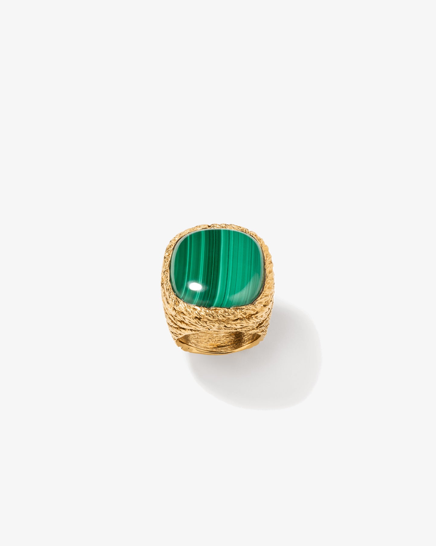 Aurelie Bidermann Malachite Miki Ring