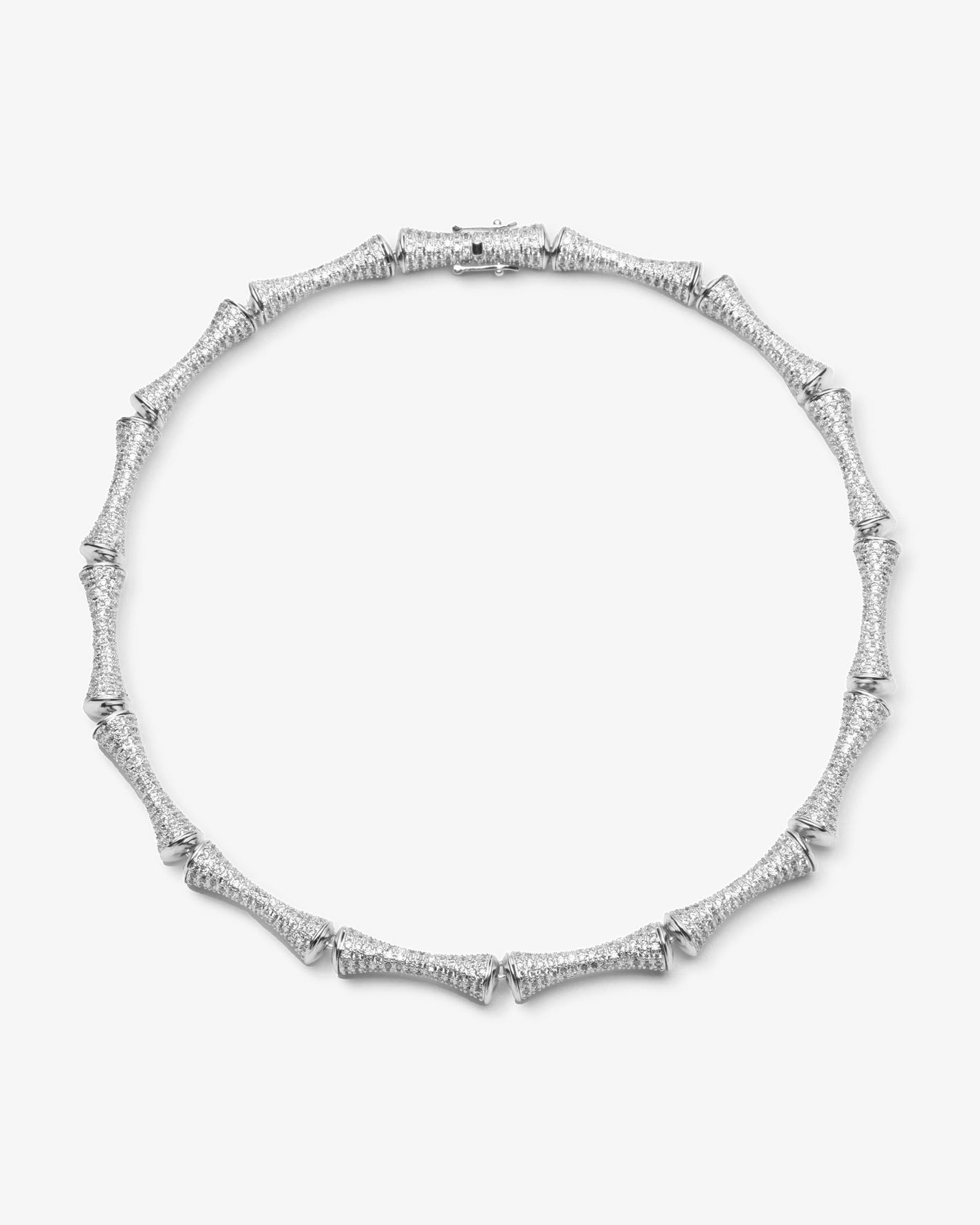 Eddie Borgo Pavé Bambu Necklace