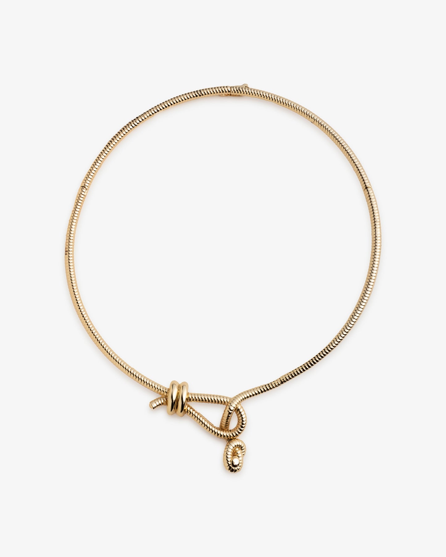 Eddie Borgo Knotted Rope Necklace