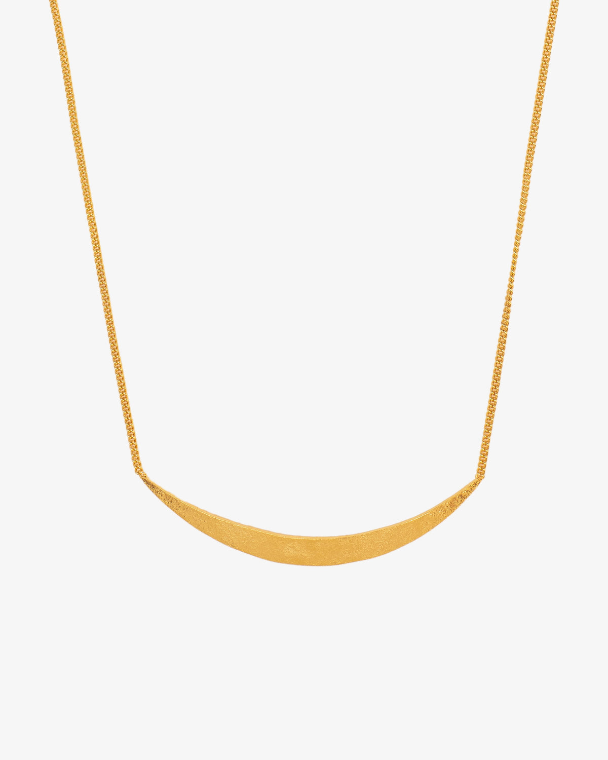 Wouters & Hendrix Hammered Necklace, side view