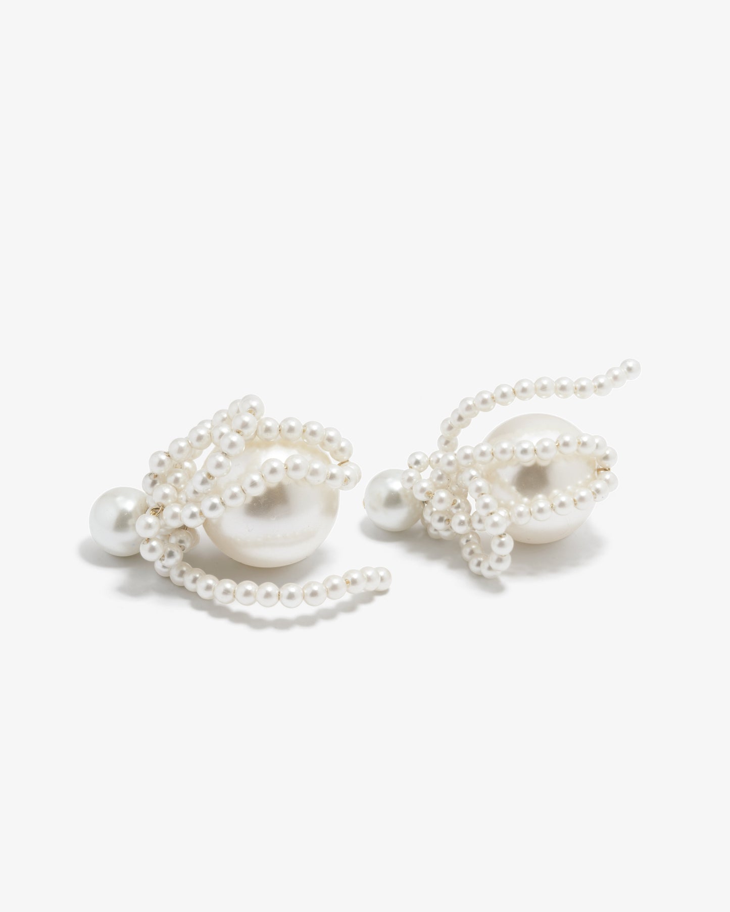 Completed Works – Pearl Earrings