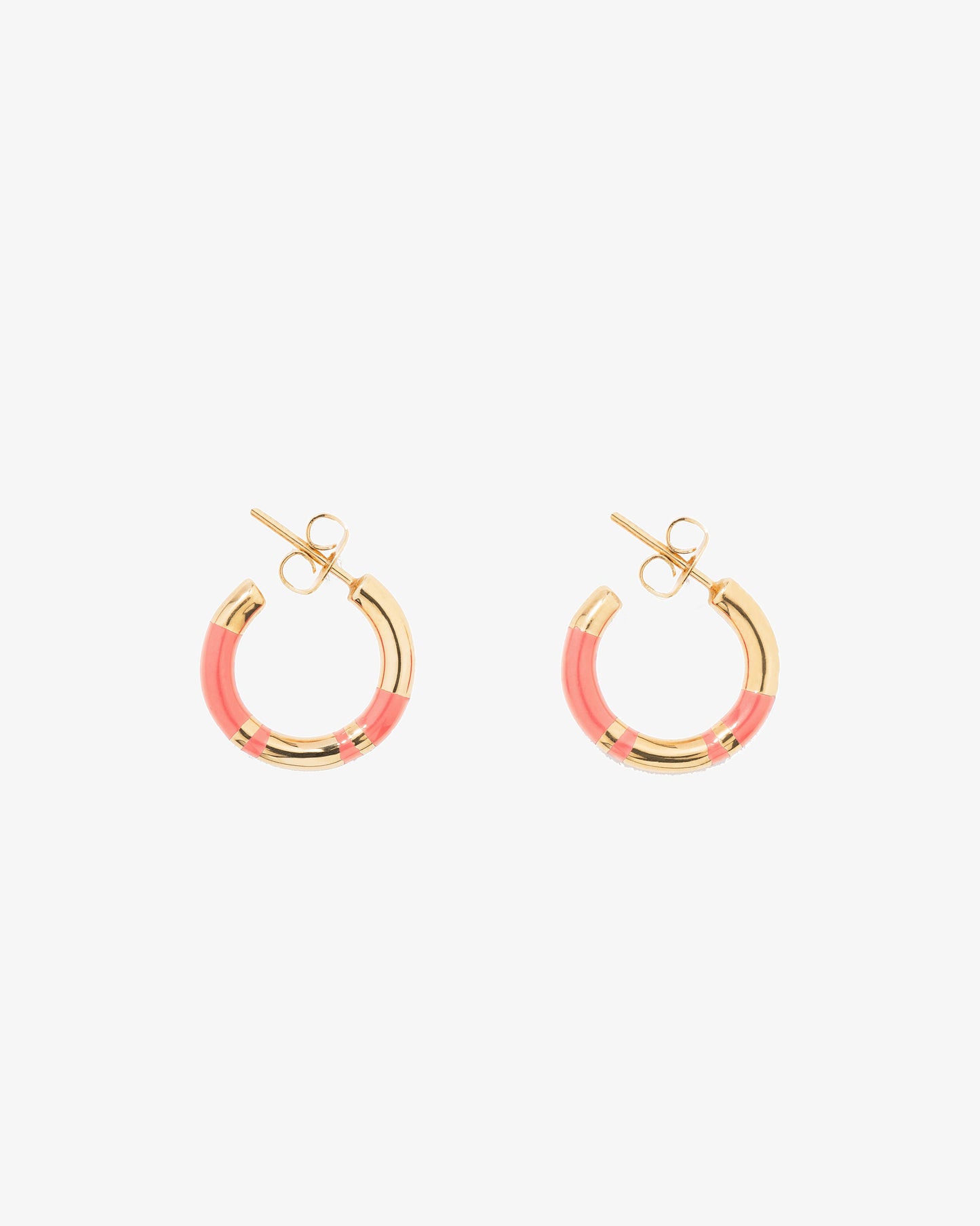 Aurelie Bidermann Pink Positano Earrings