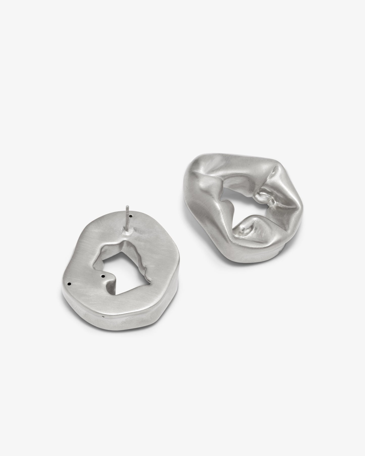 Completed Works – Scrunch Earrings