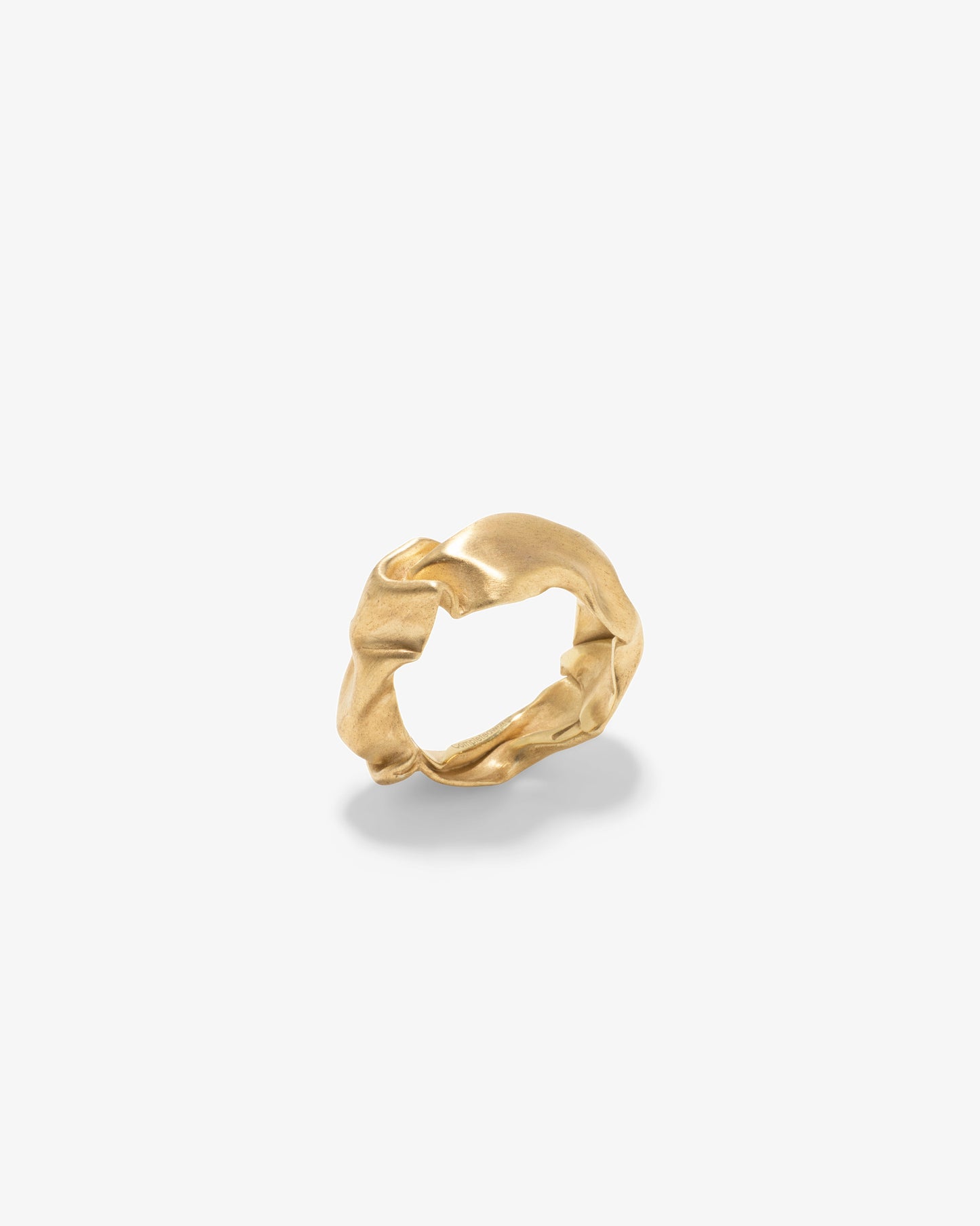 Completed Works – Notsobig Crunched Ring