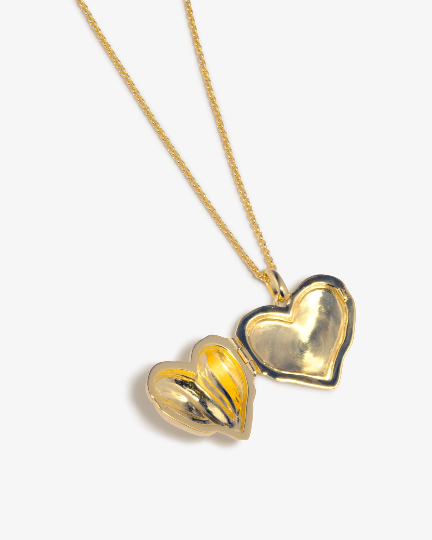 Completed Works – Heart Locket Necklace