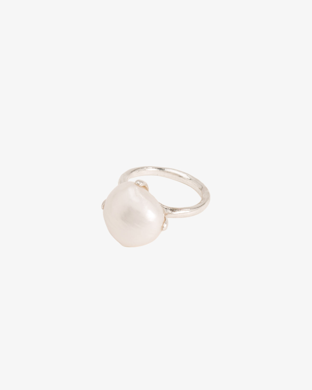 Organic Large Freshwater Pearl Ring