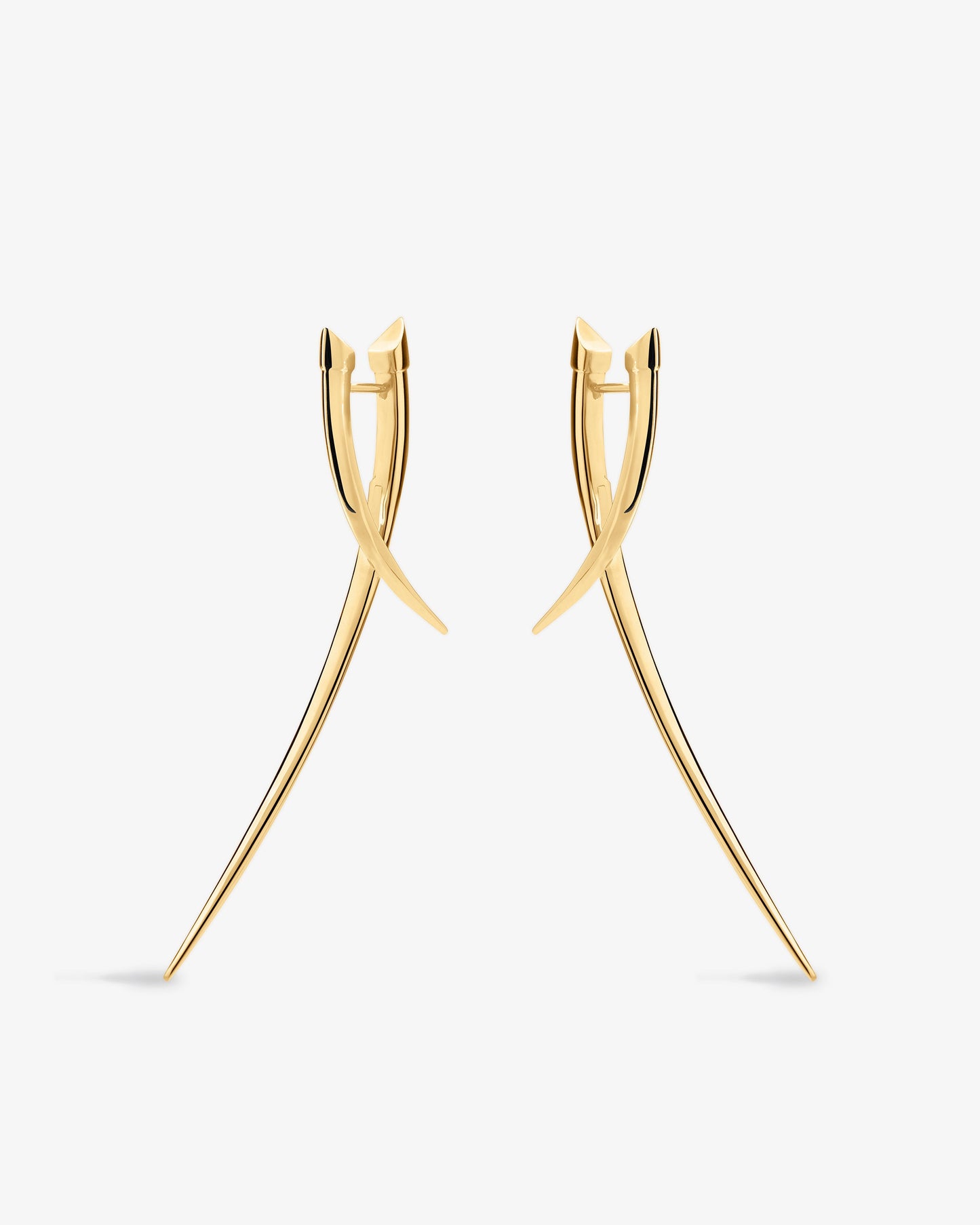 Shaun Leane Sabre Statement Crossover Earrings