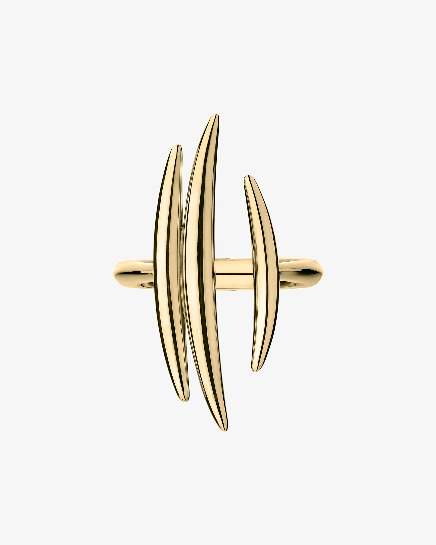 Quill Triple Bar Ring