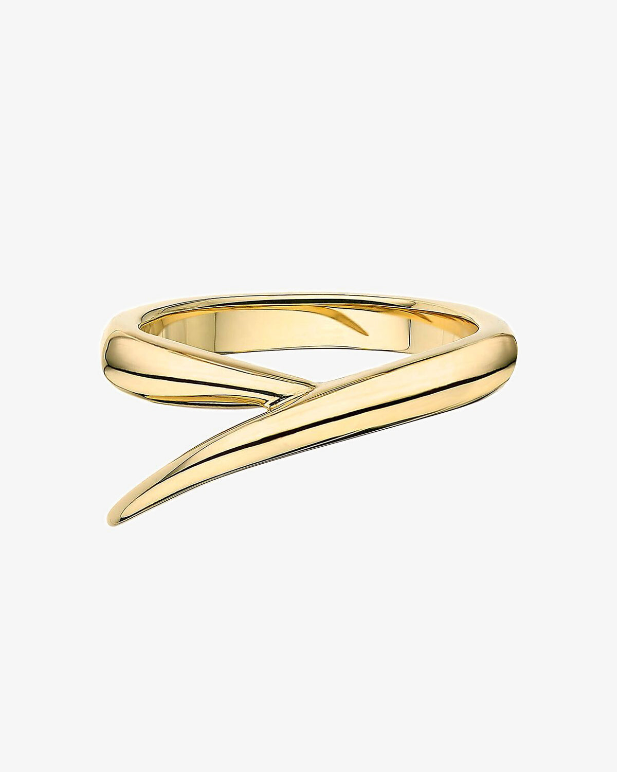 18K Gold Interlocking Ring
