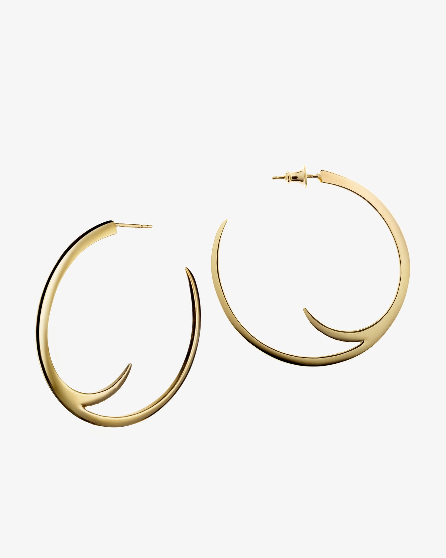 Talon Cat Claw Large Hoop Earrings