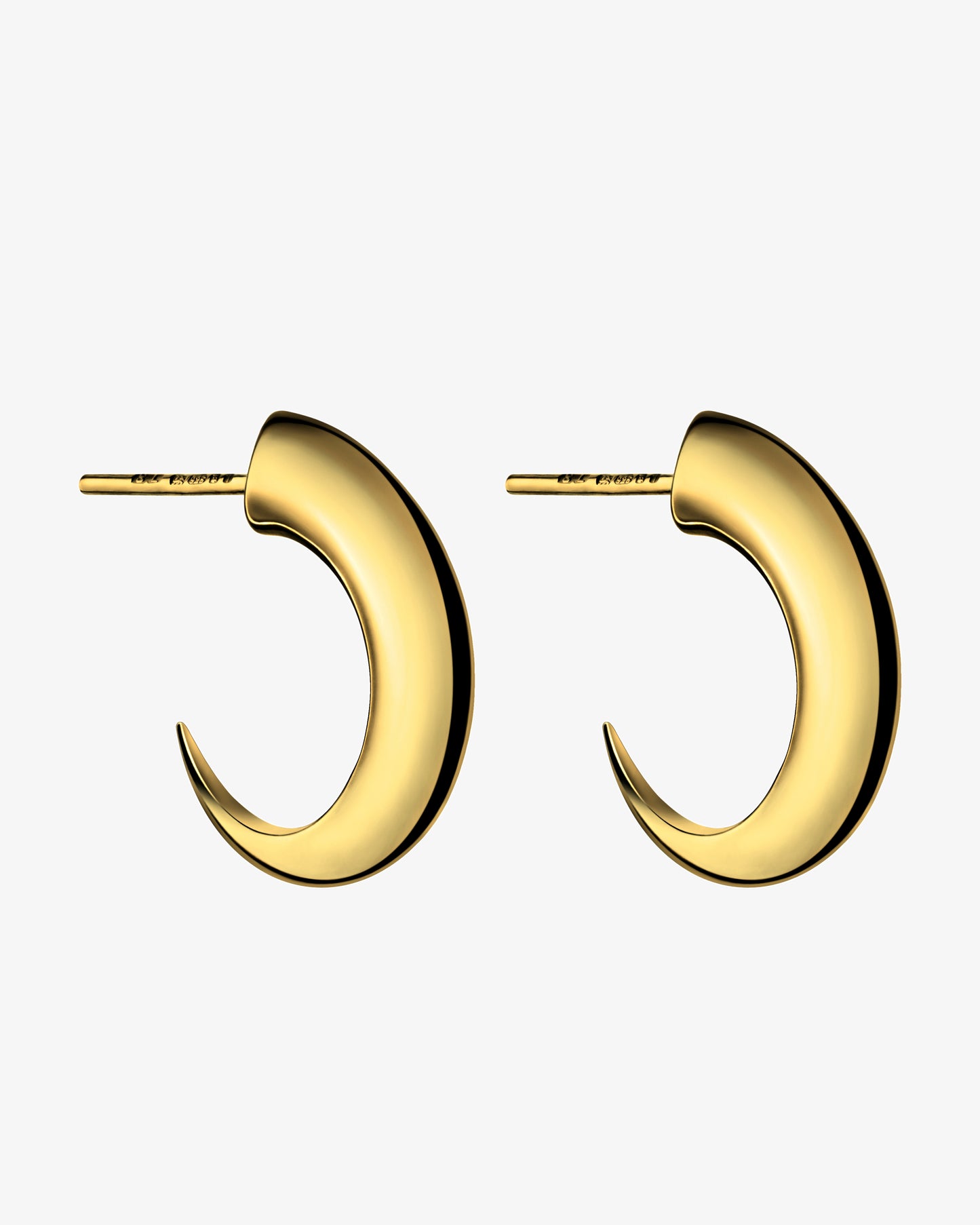Talon Cat Claw Medium Hoop Earrings