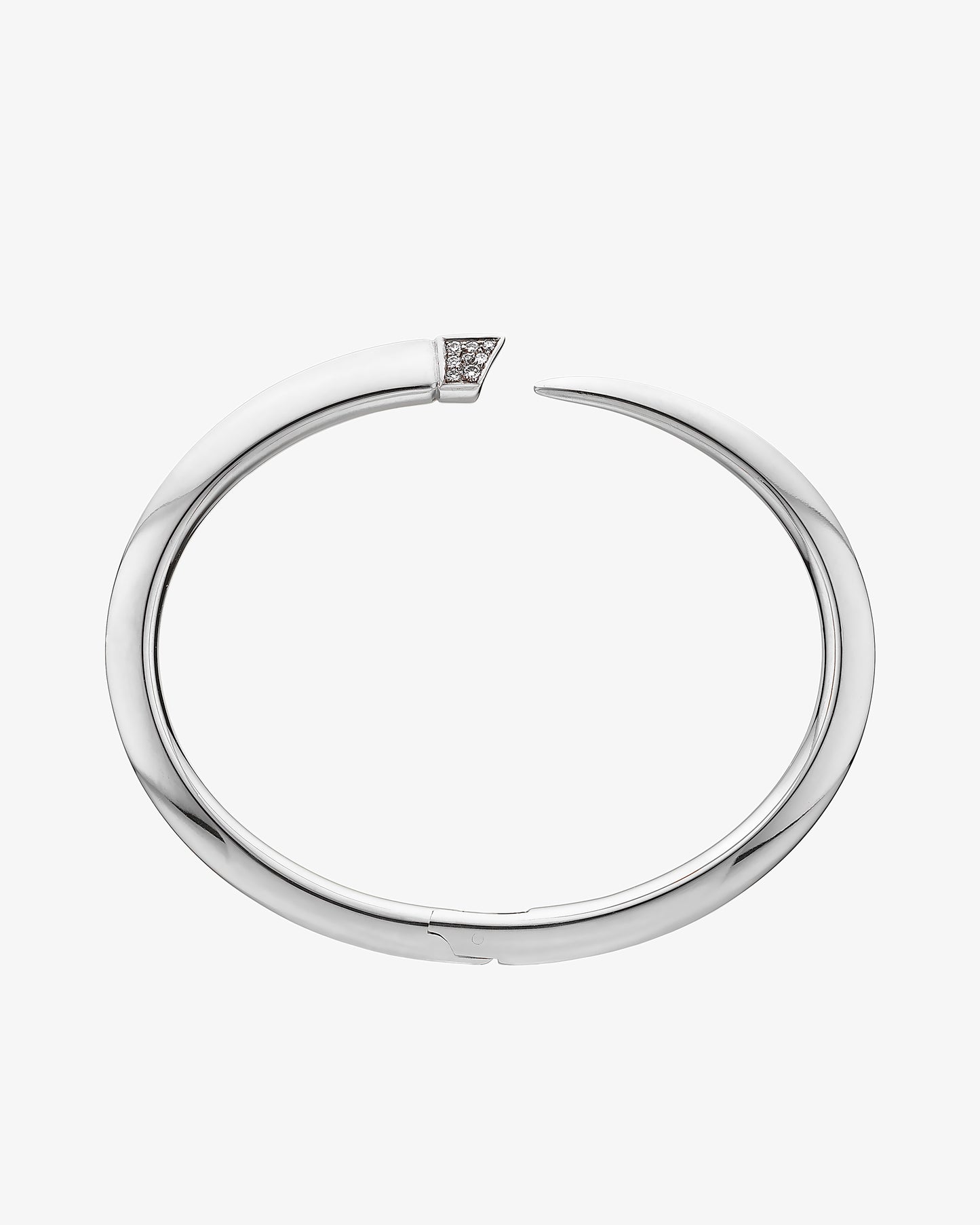Sabre Diamond Pave Bangle