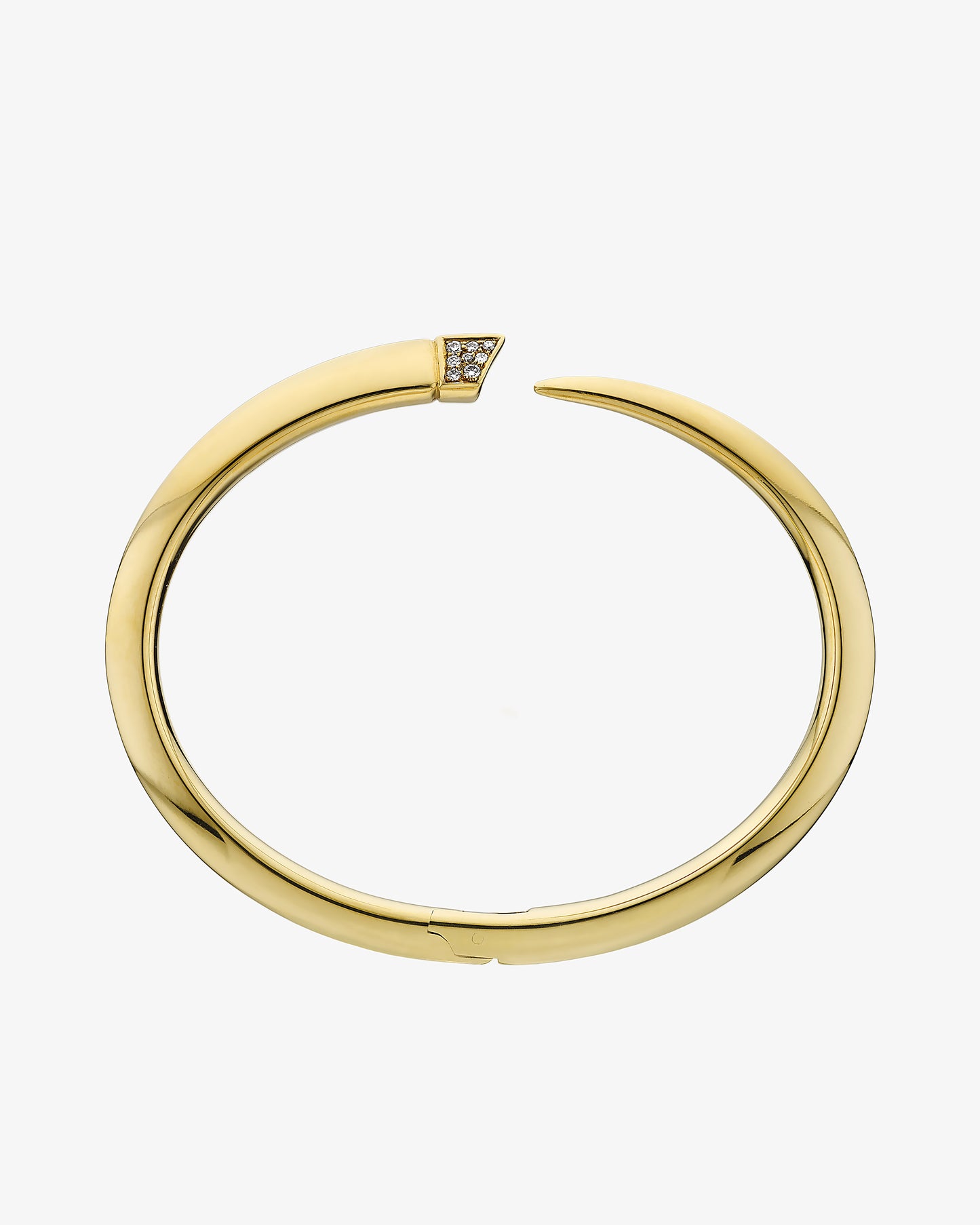 Sabre Diamond Pave Bangle