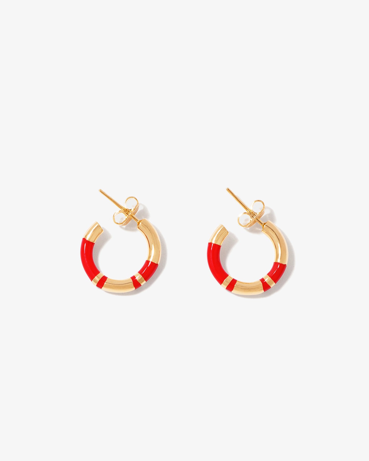 Aurelie Bidermann Vermillion Positano Earrings