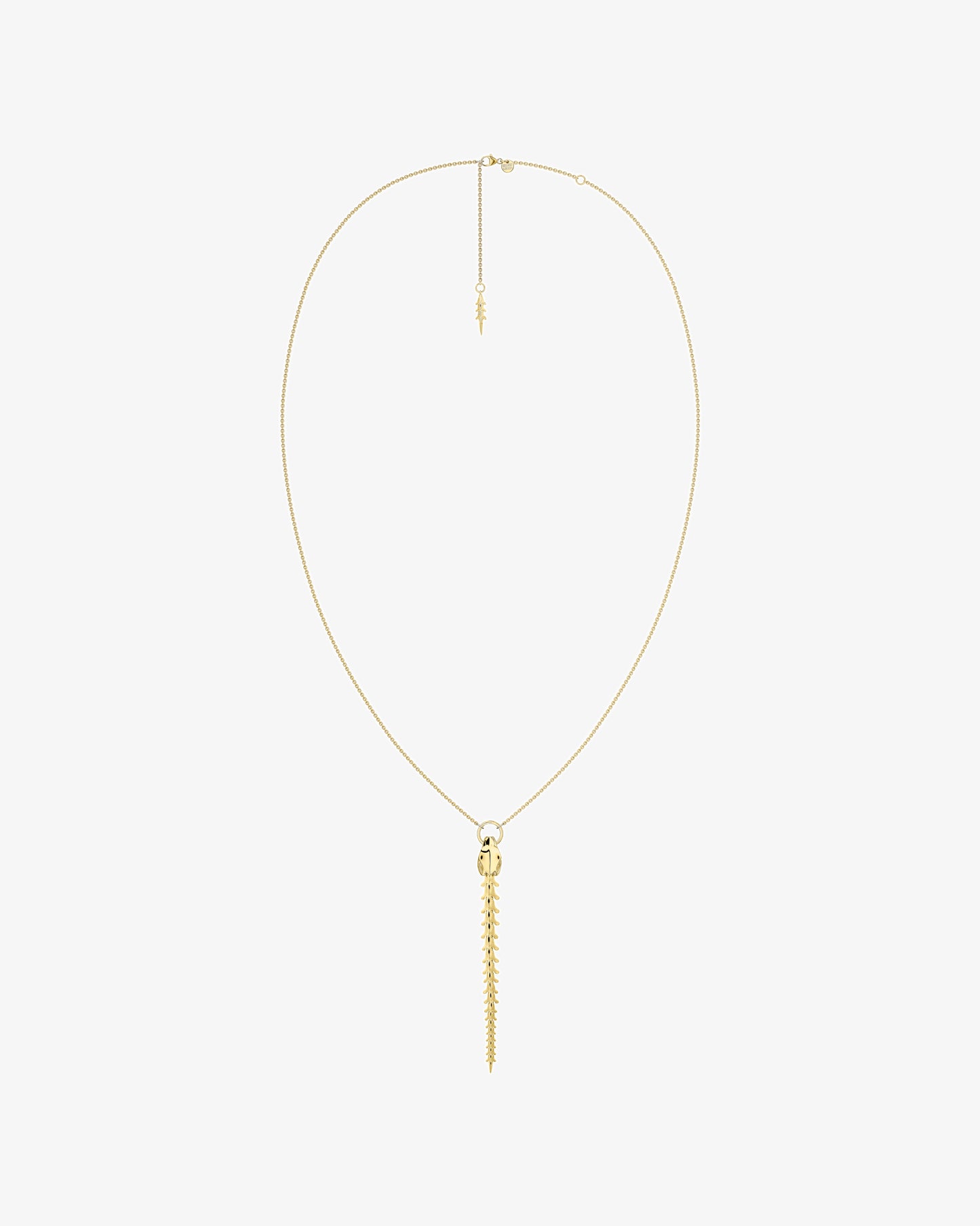 Serpent's Trace Drop Pendant