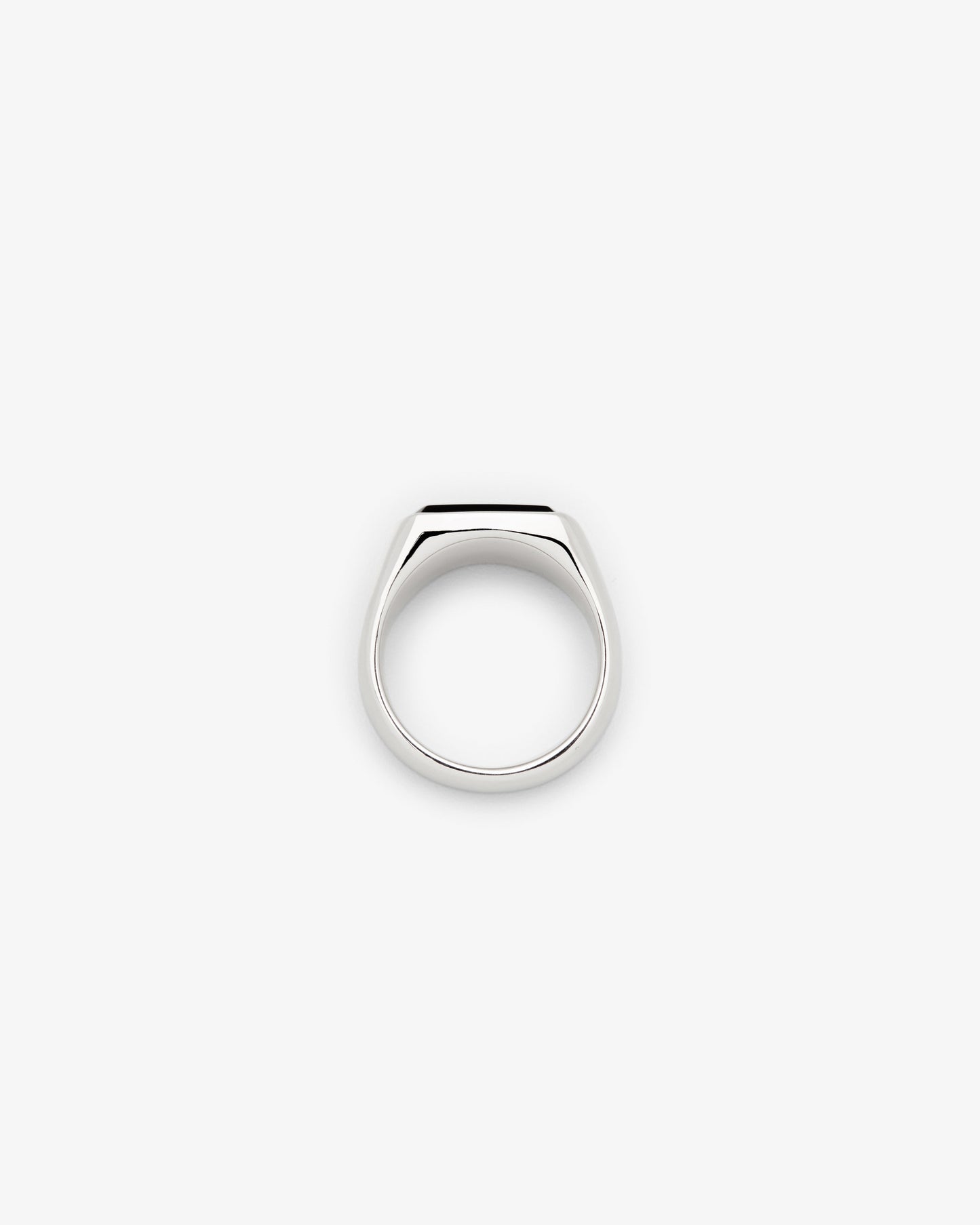 Tom Wood Cushion Black Ring Onyx