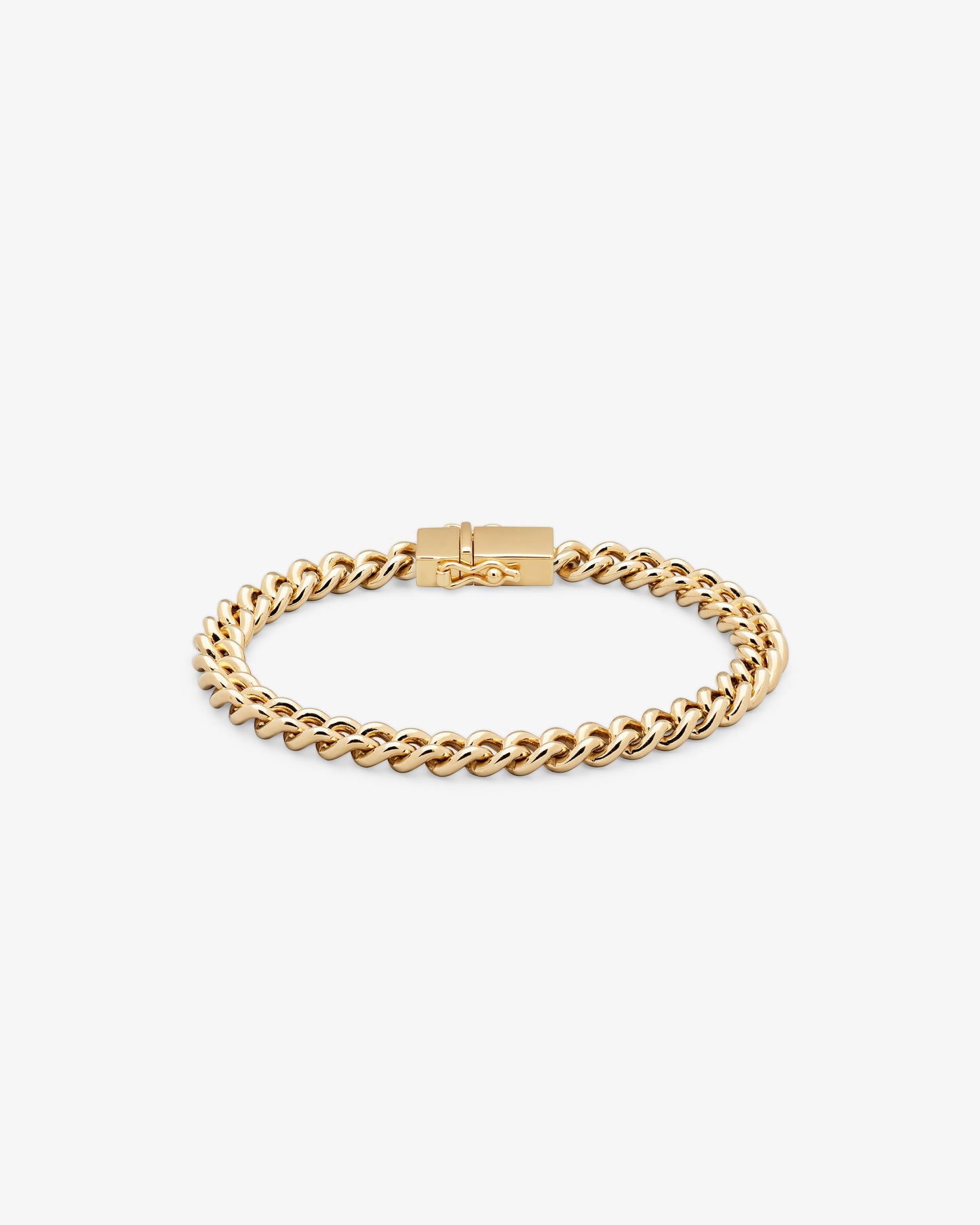 Tom Wood Rounded Curb Bracelet Thick