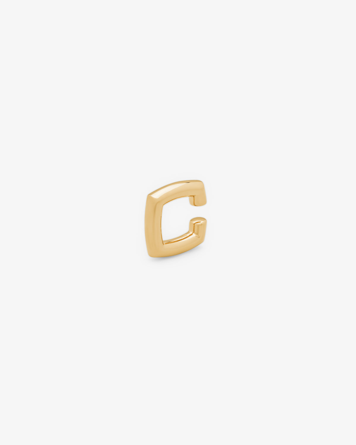 Tom Wood Frame Ear Cuff in gold-plated sterling silver
